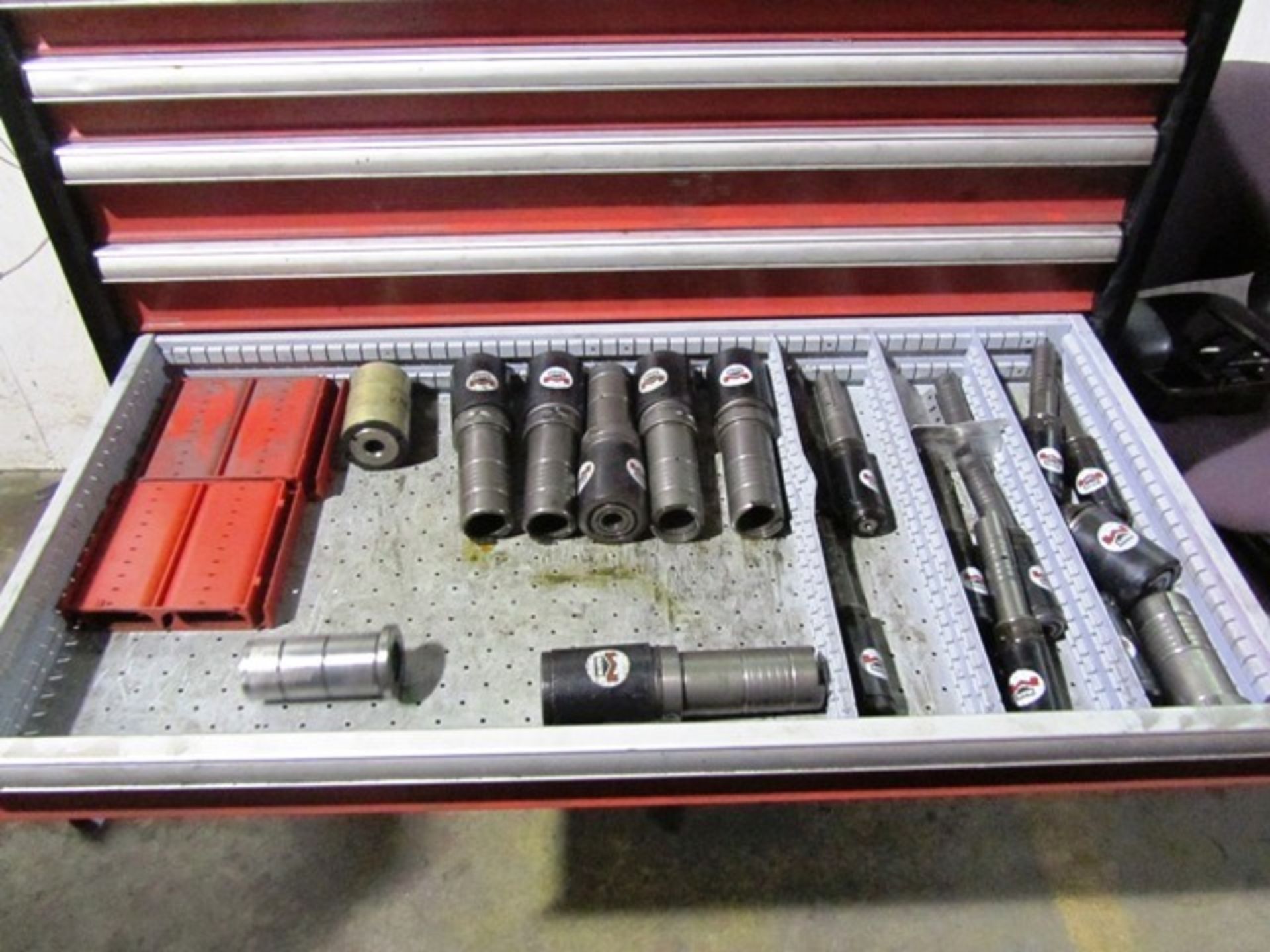 Amada 8 Drawer Portable Tool Cabinet with Punches & Dies - Image 5 of 7