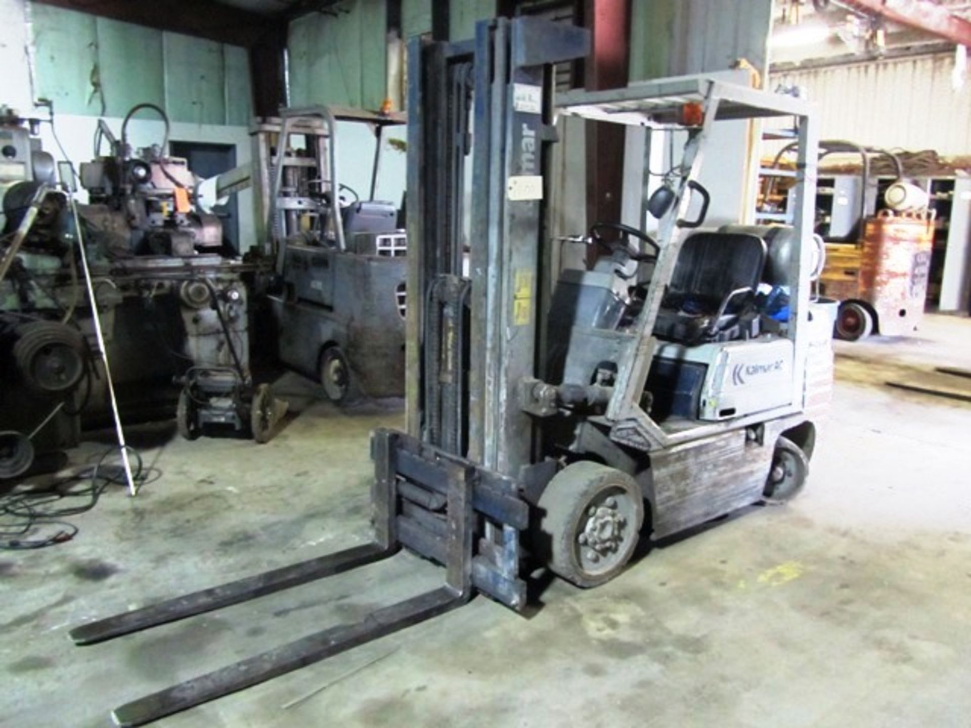 Kalmar AC 4,200lb Capacity Propane Forklift with Triple Stage Mast, Solid Tires, Side Shift, 186''