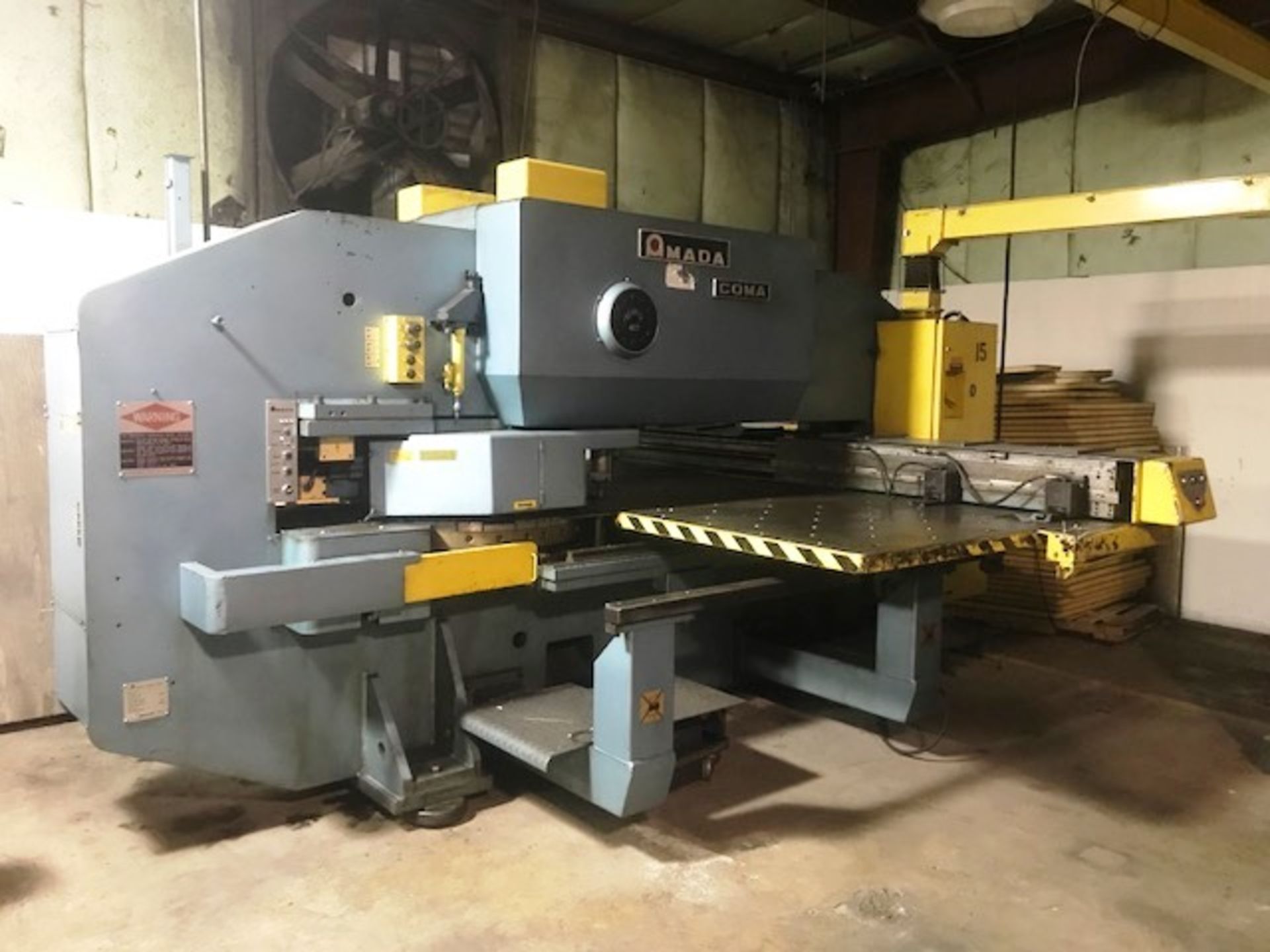 Amada Coma 505072 50 Ton CNC Turret Punch with 48 Station Turret, Approx. 60'' x 138'' Ball Transfer - Image 3 of 4