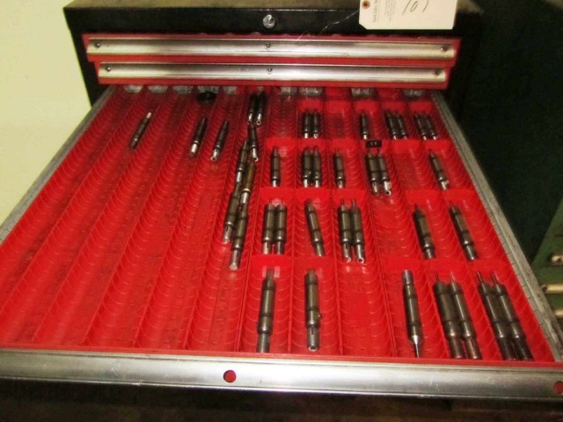 Amada 12 Drawer Portable Tool Cabinet with Punches & Dies - Image 4 of 5