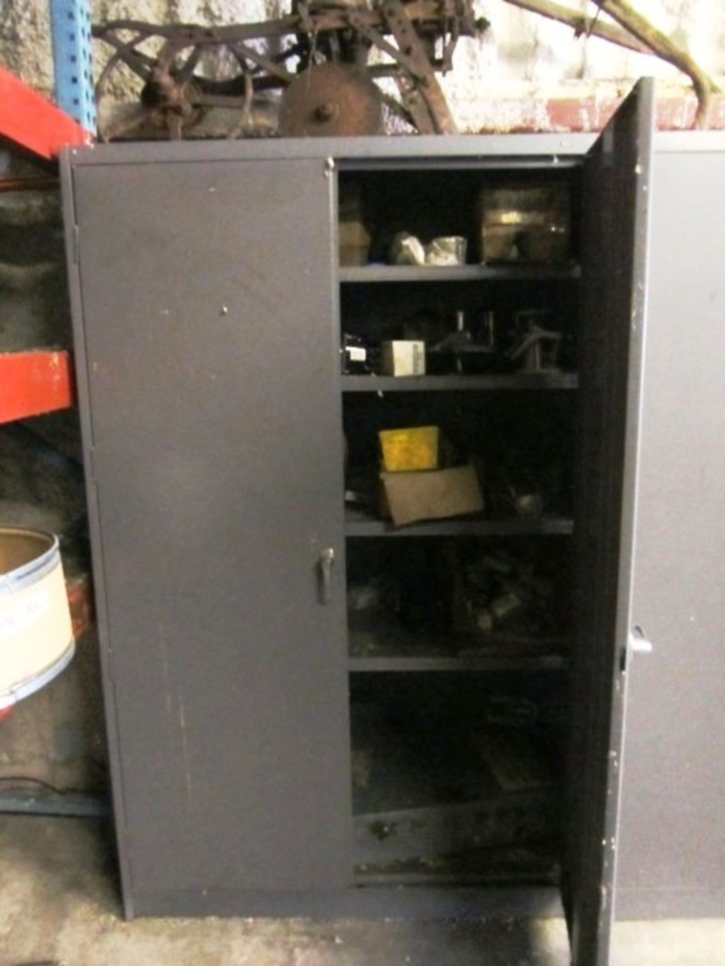 2 Door Cabinet with Misc