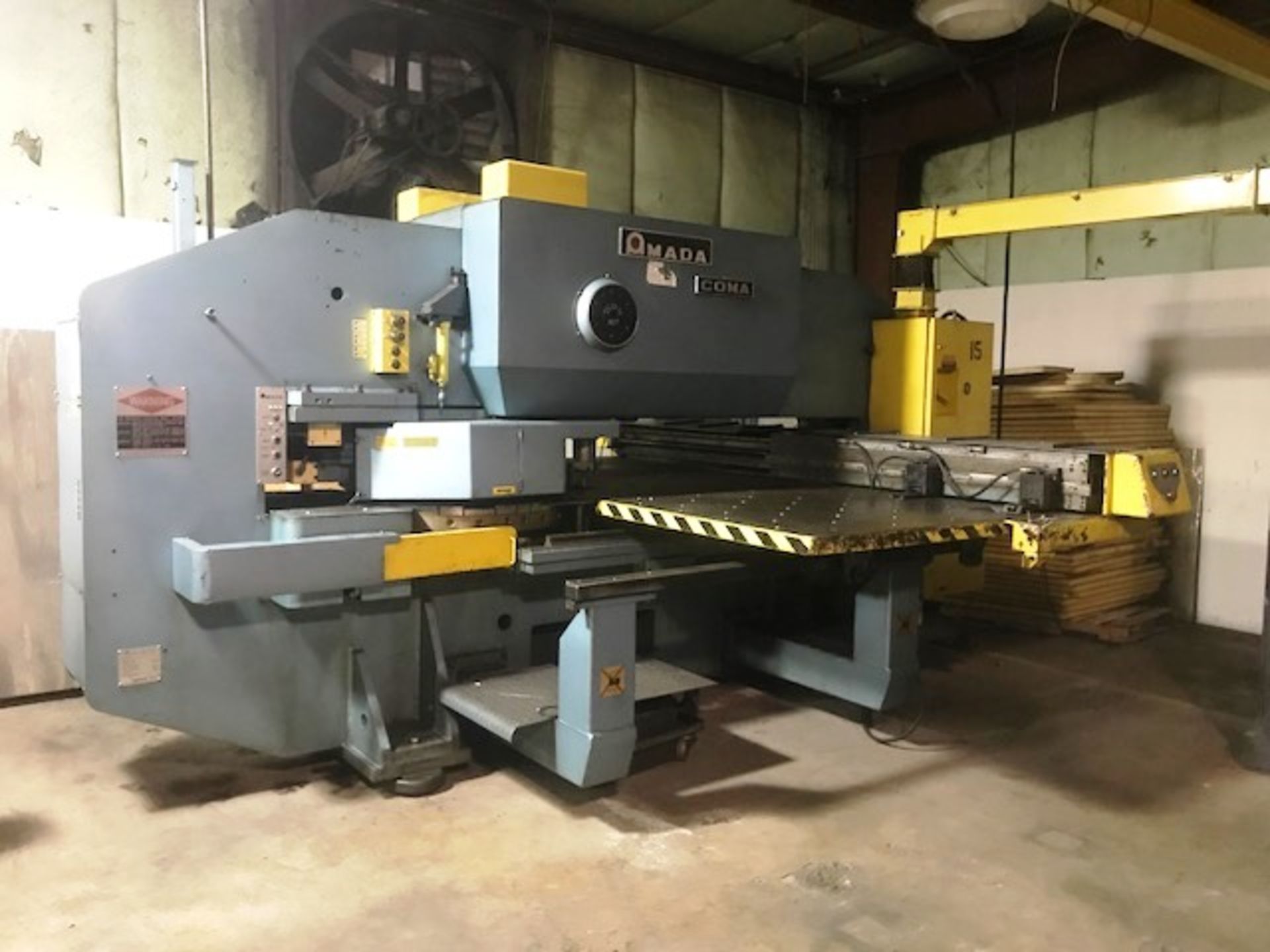 Amada Coma 505072 50 Ton CNC Turret Punch with 48 Station Turret, Approx. 60'' x 138'' Ball Transfer - Image 4 of 4
