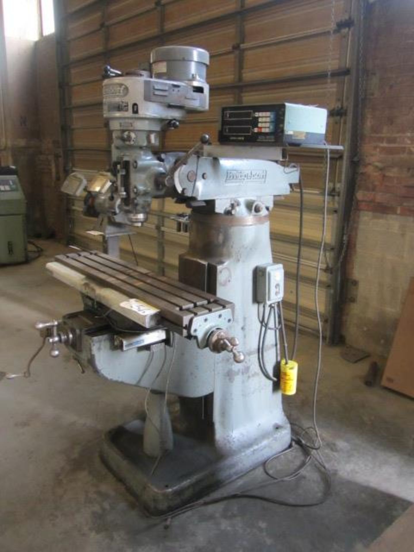 Bridgeport Vertical Milling Machine with 9'' x 42'' Table, Spindle Speeds to 2720 RPM, R-8 - Image 6 of 6