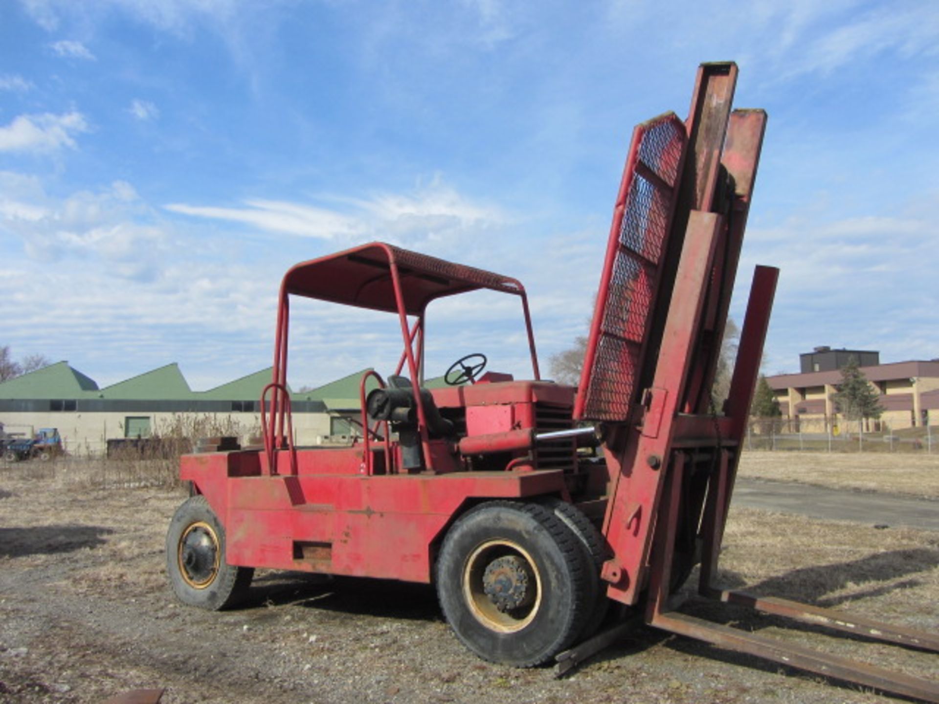 Taylor Model WPY-20 20,000lb Capacity Diesel Forklift, sn:3-45-2352 (non running) - Image 3 of 8