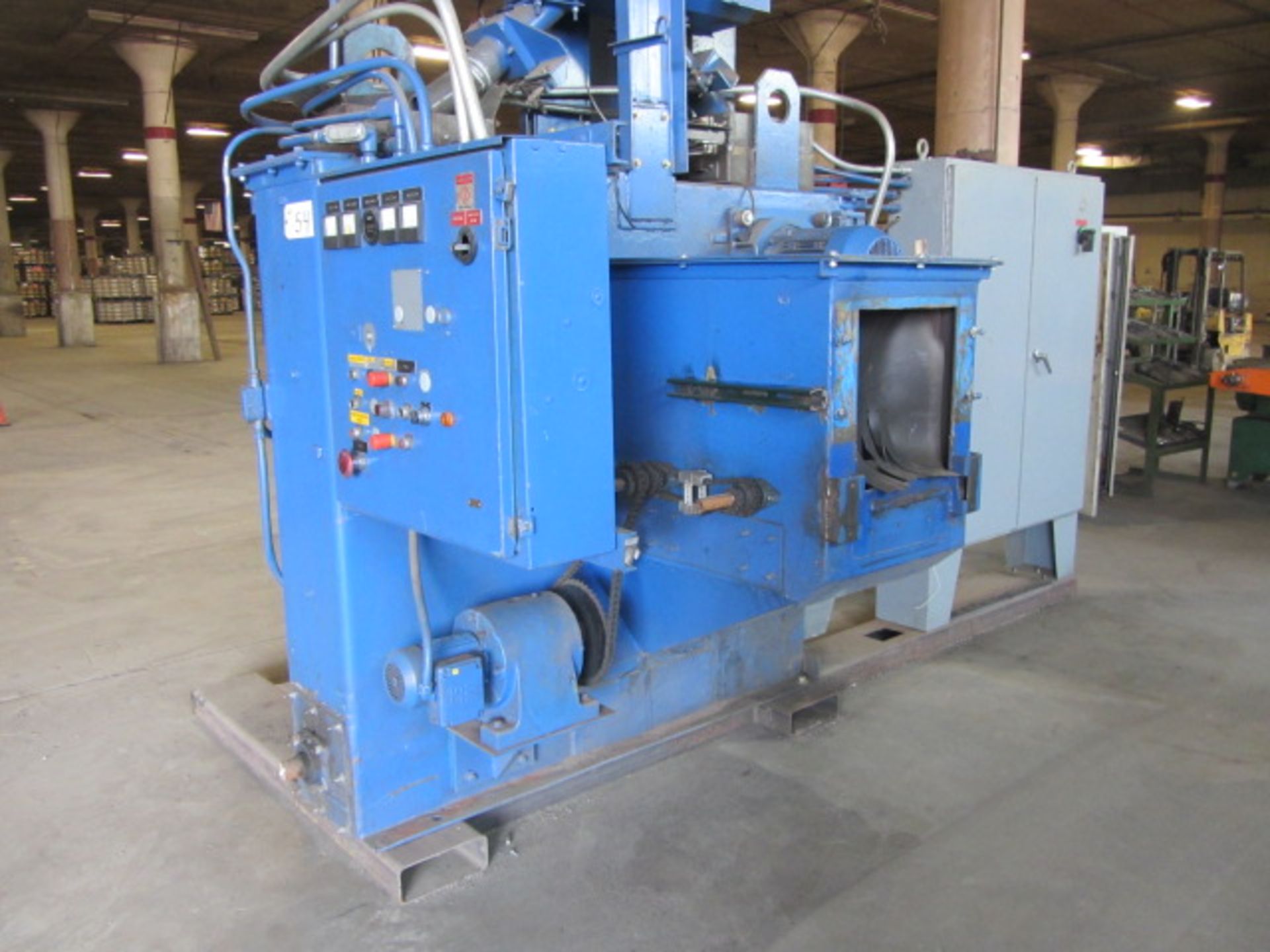 Wheelabrator WCRC-4-75 Pass-Thru Blast Machine with Reclaim & Dust Collector, 14'' x 14'' Part - Image 6 of 10