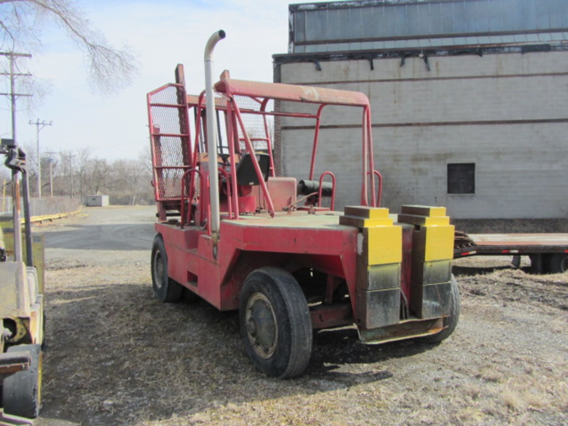 Taylor Model WPY-20 20,000lb Capacity Diesel Forklift, sn:3-45-2352 (non running) - Image 5 of 8