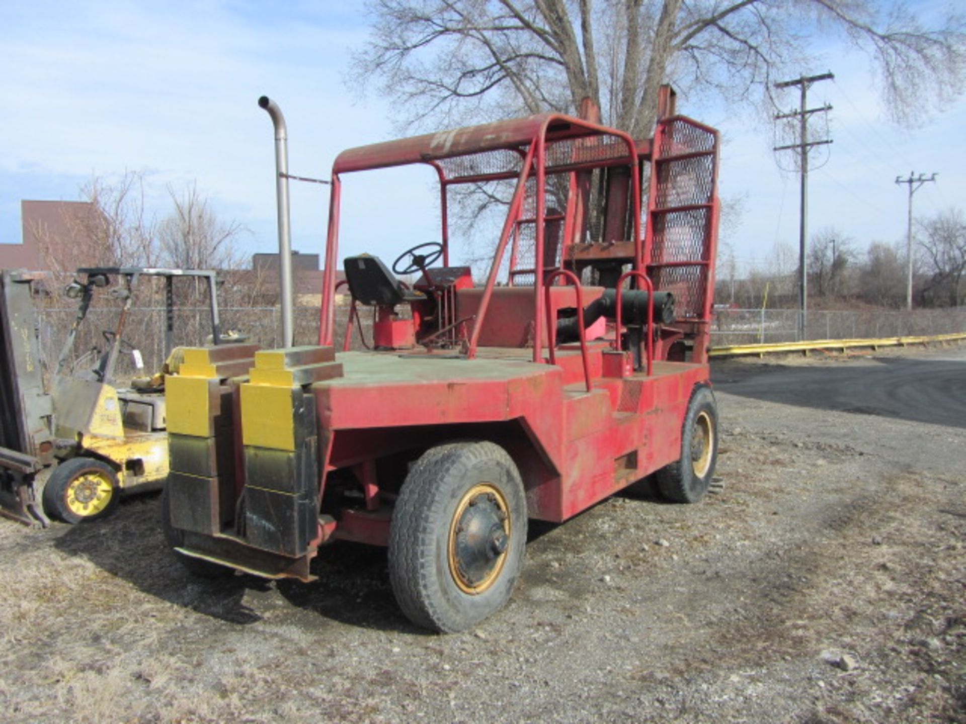 Taylor Model WPY-20 20,000lb Capacity Diesel Forklift, sn:3-45-2352 (non running) - Image 4 of 8