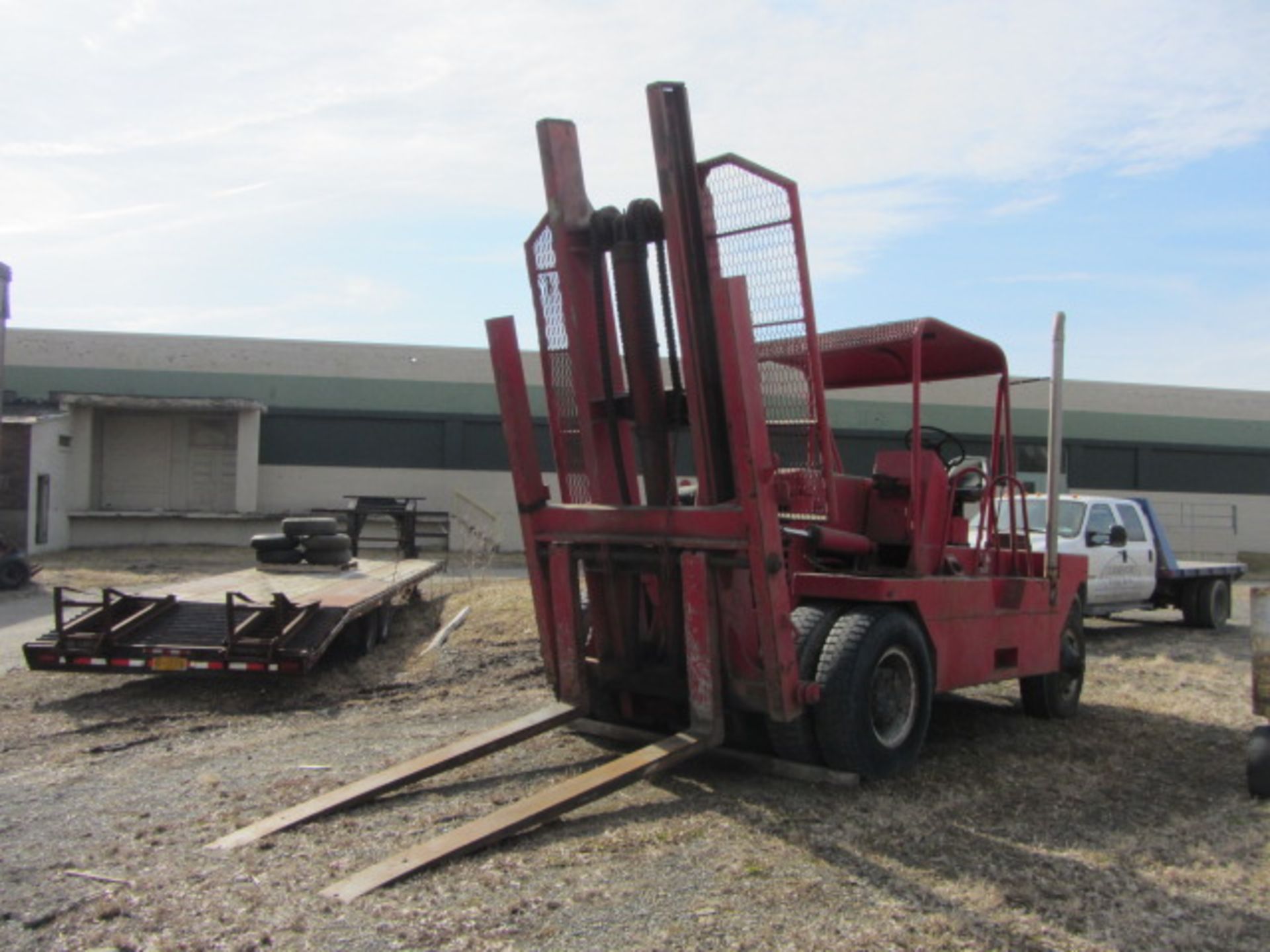 Taylor Model WPY-20 20,000lb Capacity Diesel Forklift, sn:3-45-2352 (non running)