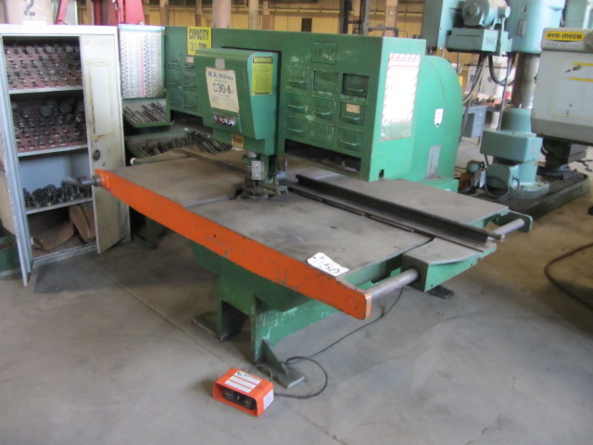 W.A.Whitney 630-A Hydraulic Duplicating Punch, sn:630-407-15568 - Image 7 of 8