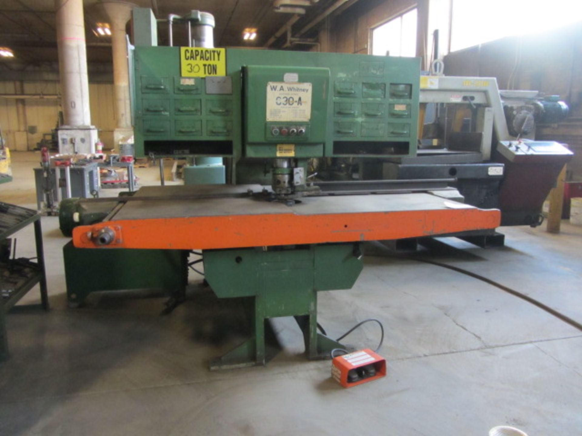 W.A.Whitney 630-A Hydraulic Duplicating Punch, sn:630-407-15568 - Image 3 of 8