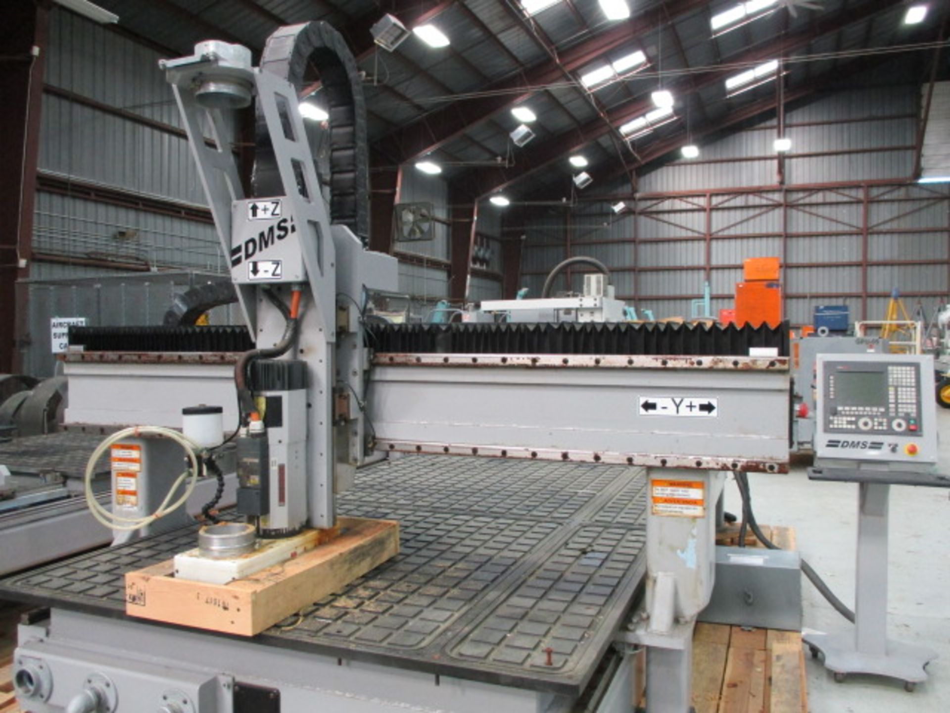 DMS Model 3B5i-5-12-10SCOLXX 5' x 12' 3-Axis CNC High Speed Gantry Router with 5' x 12' Vacuum - Image 4 of 8