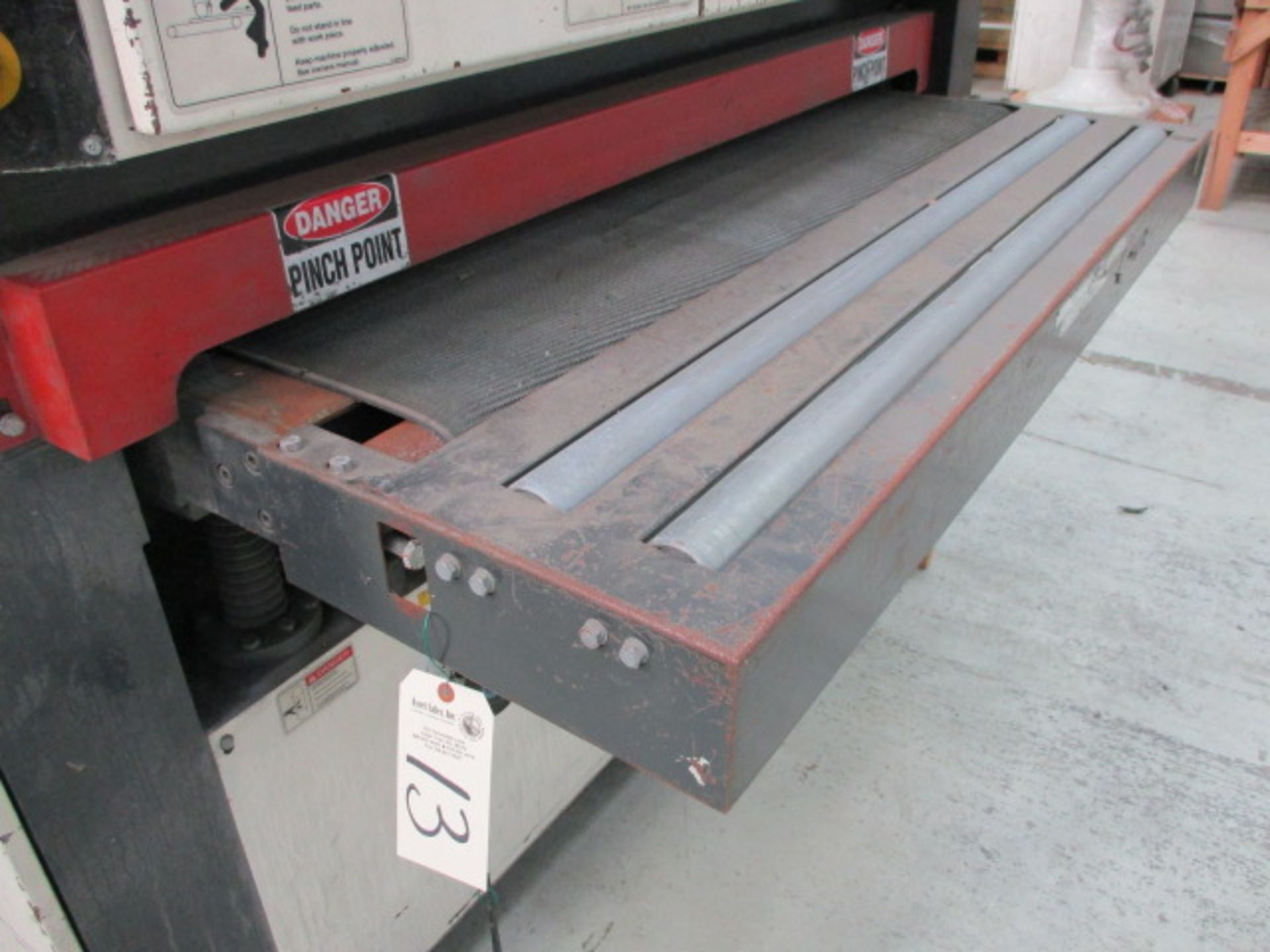 Timesaver 50'' Series 2200 Metal Sander with Variable Belt Speed, Adjustable Thickness, sn:30286, - Image 2 of 6