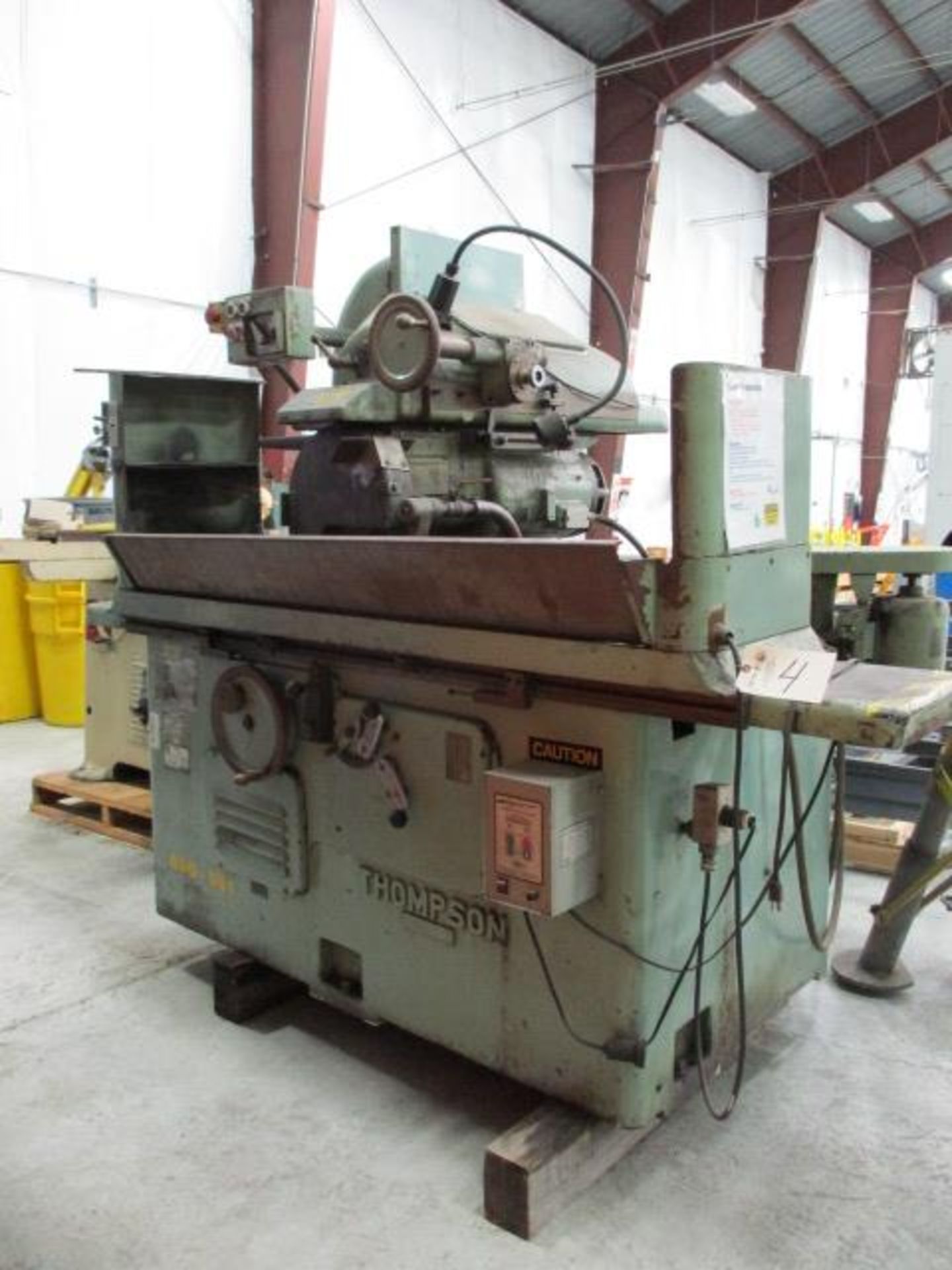 Thompson Surface Grinder with 12'' x 24'' Magnetic Chuck, Nuetrofier Controls, sn:B514490