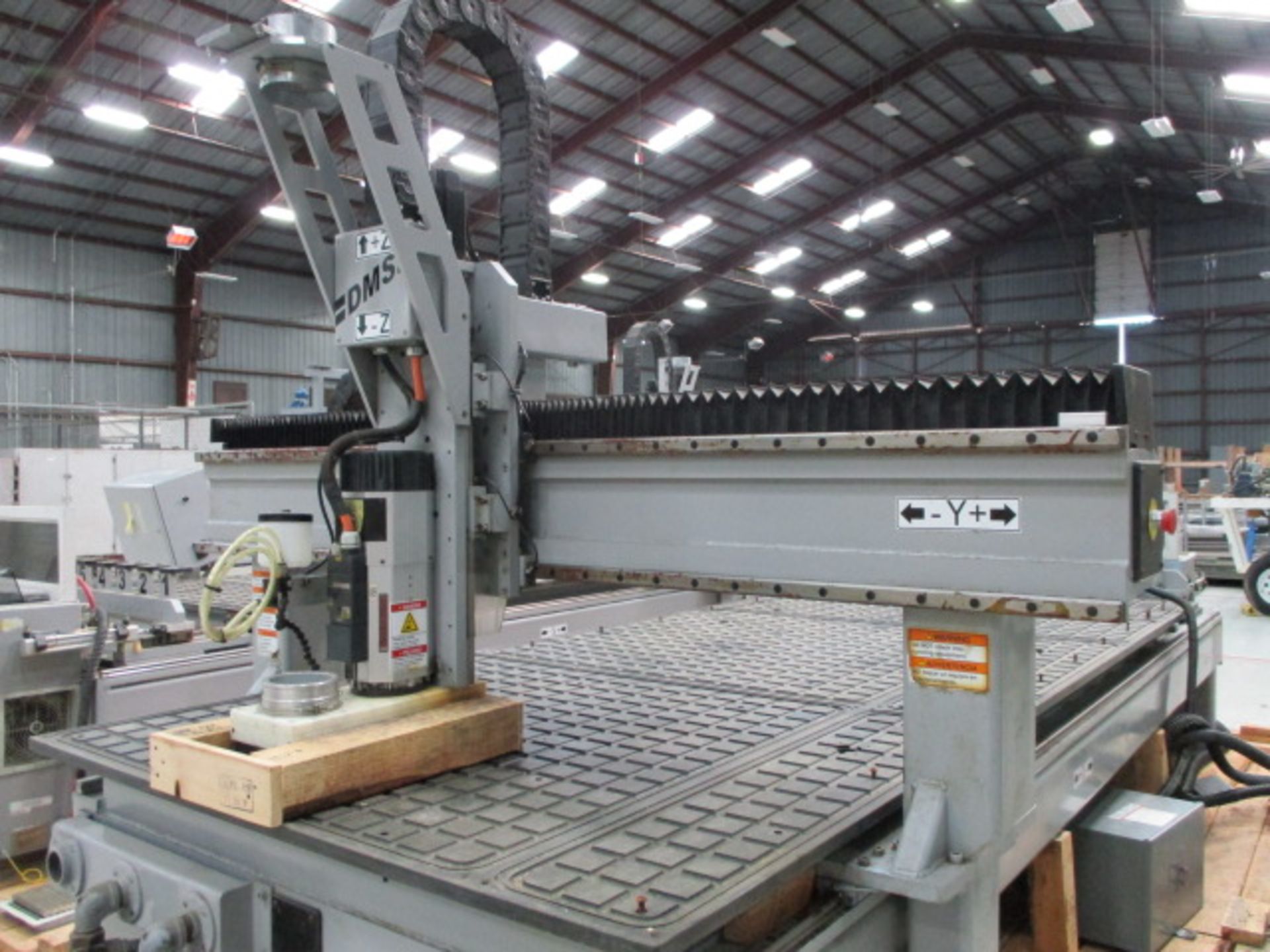 DMS Model 3B5i-5-12-10SCOLXX 5' x 12' 3-Axis CNC High Speed Gantry Router with 5' x 12' Vacuum - Image 4 of 8