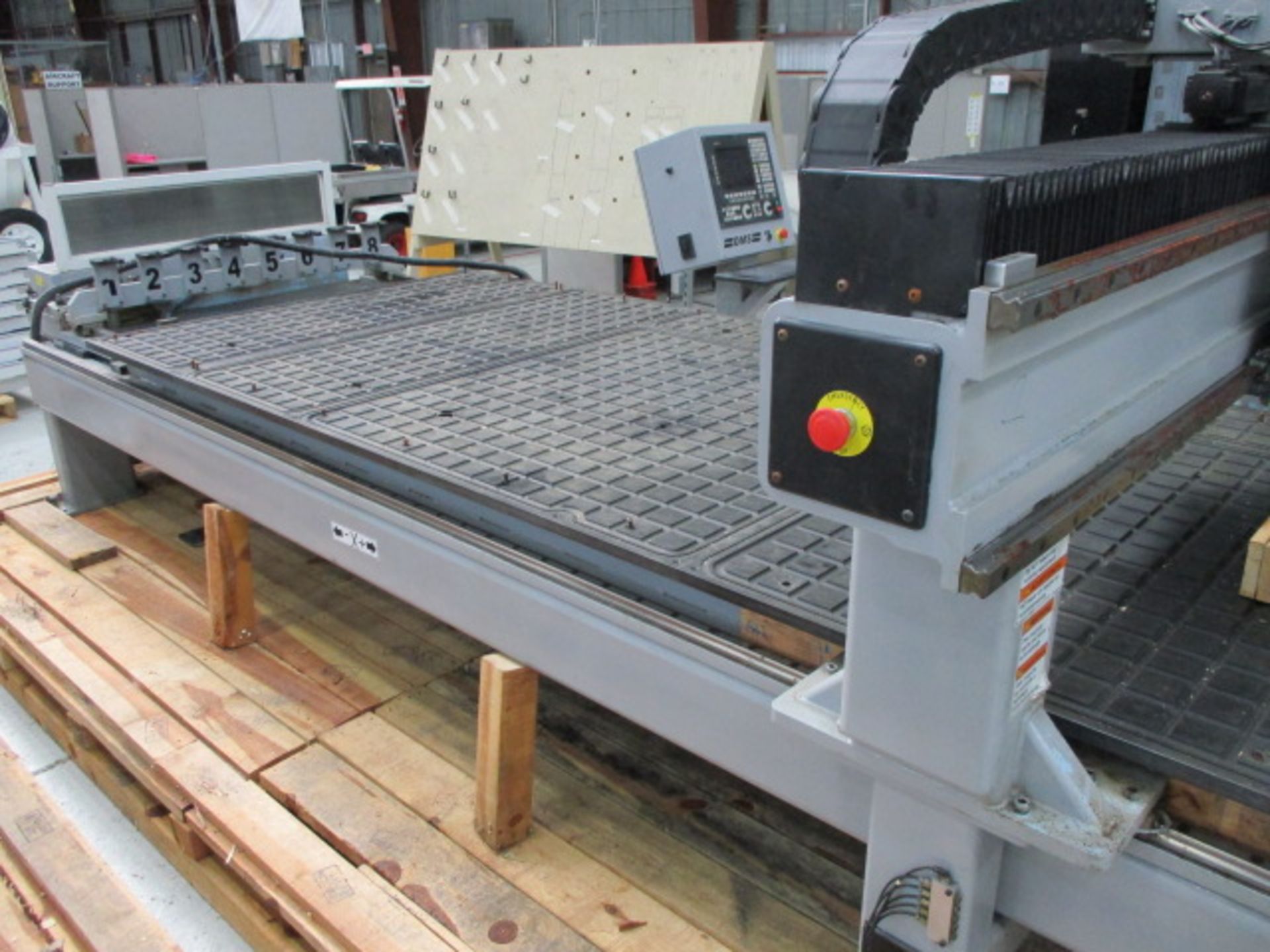 DMS Model 3B5i-5-12-10SCOLXX 5' x 12' 3-Axis CNC High Speed Gantry Router with 5' x 12' Vacuum - Image 6 of 8