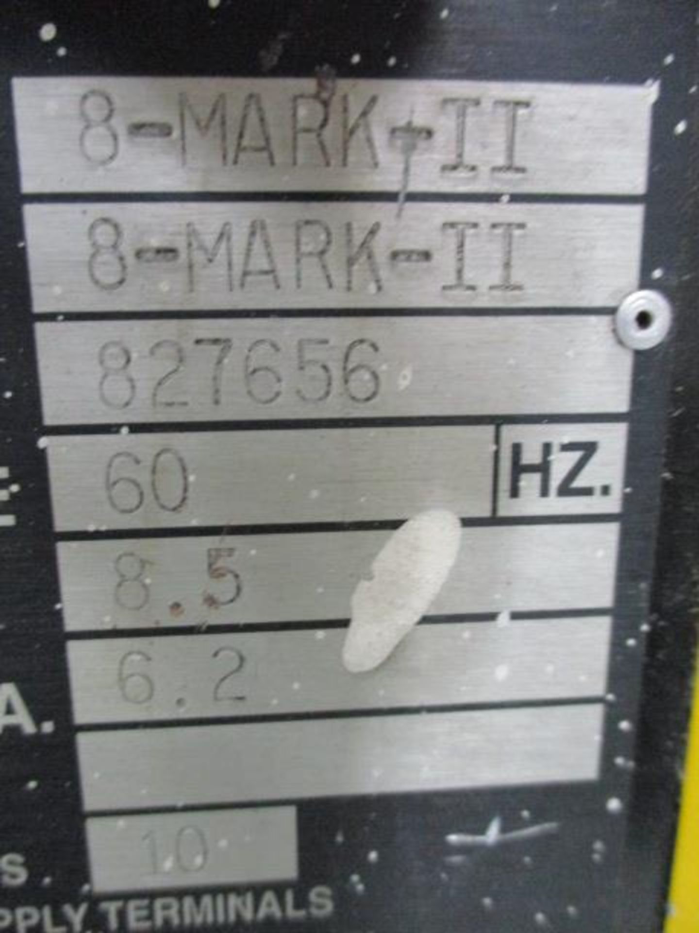 Marvel Series 8-Mark-II Tilt-Frame Vertical Bandsaw with Manual Infeed / Tilt, Work Light, Vise, - Image 7 of 7