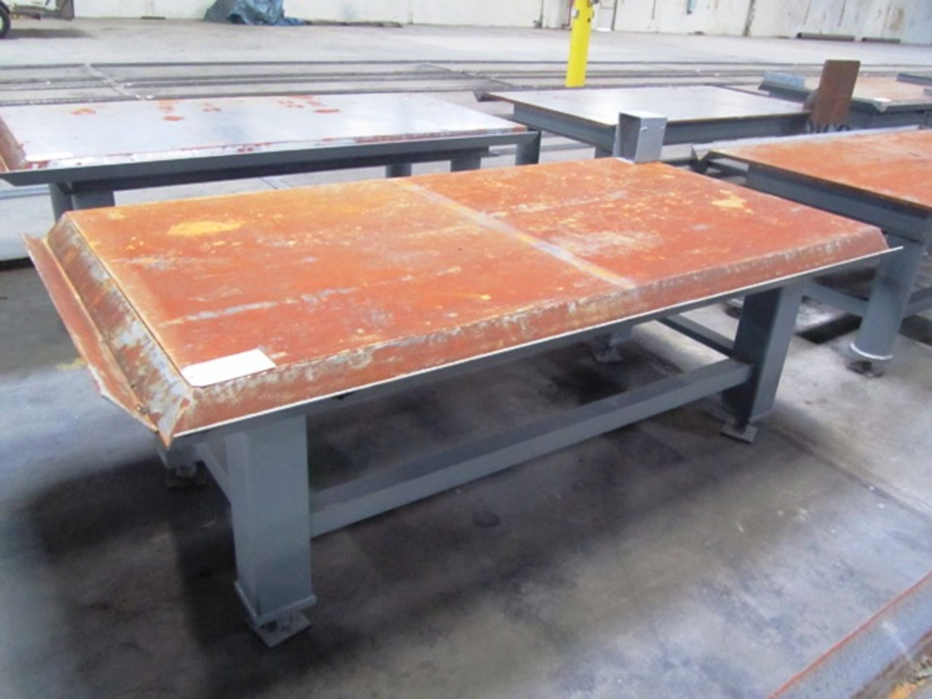 4' x 8' x 1'' Steel Table