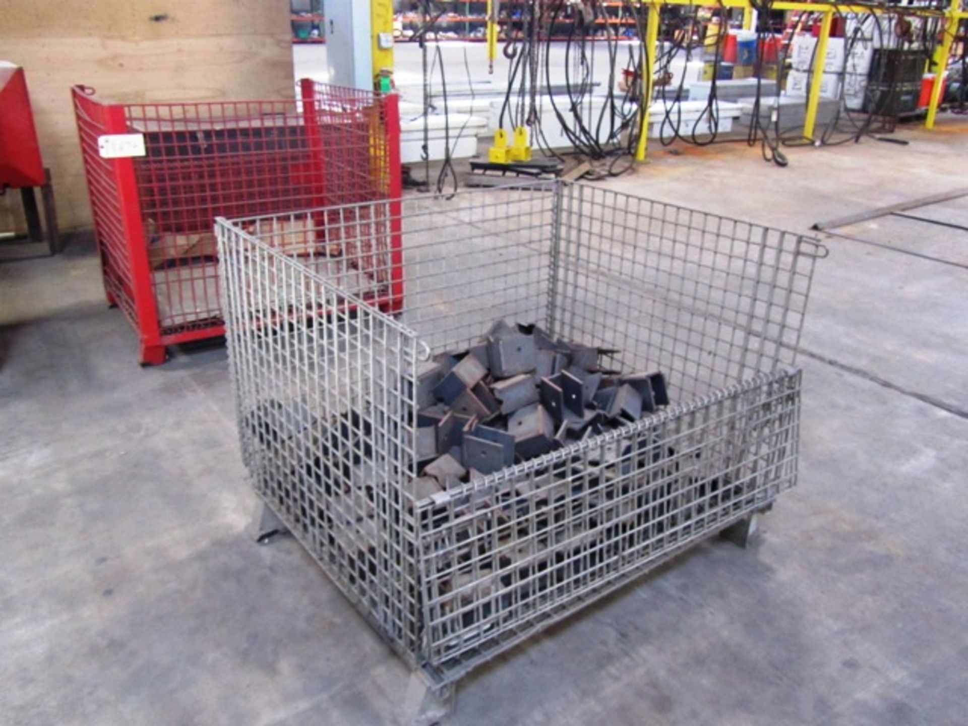 (2) Collapsible Wire Baskets