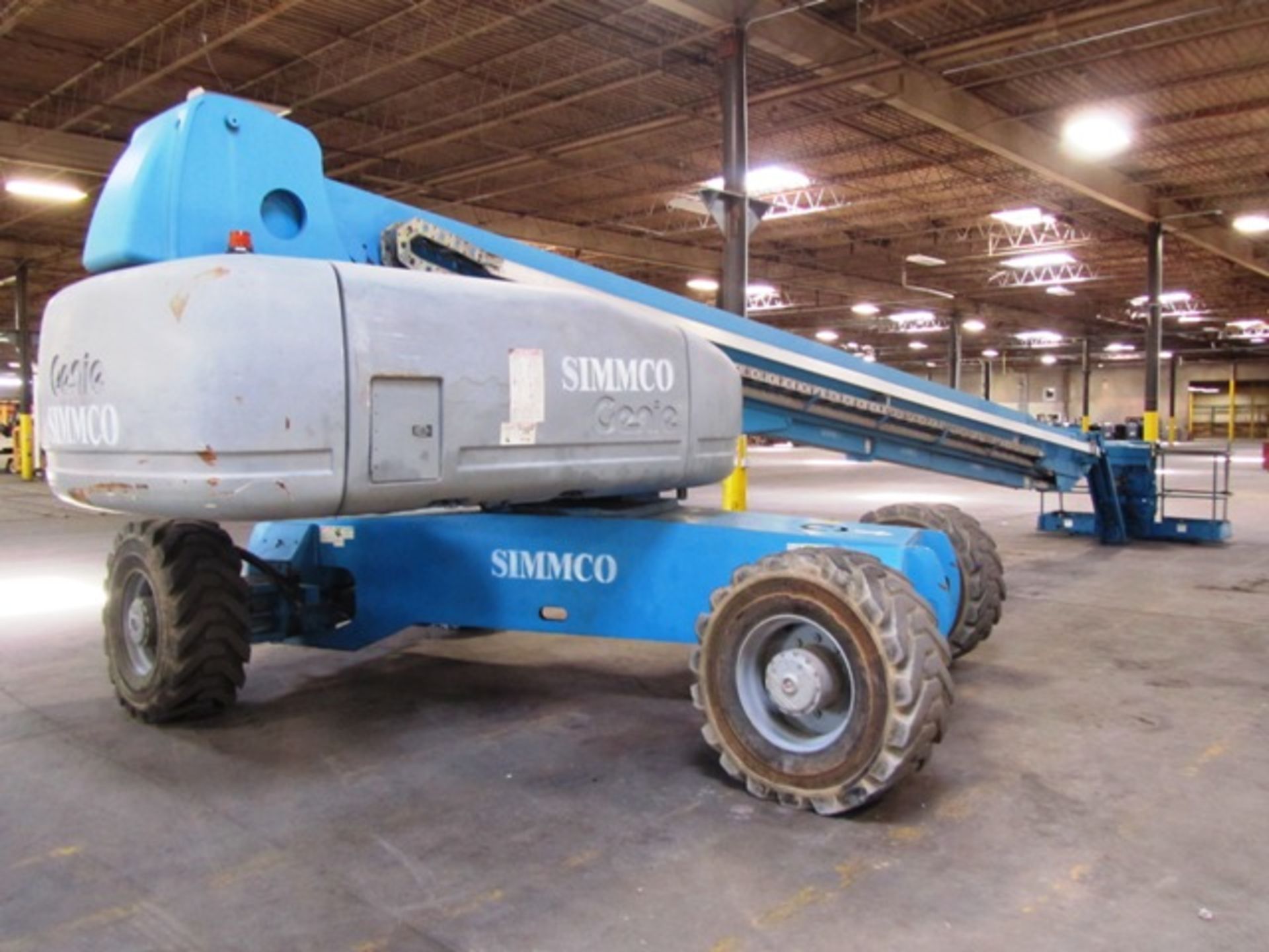 Genie Model S125 Diesel Telescopic Boom Platform Lift with 125' Reach, Rough Terrain Tires, Joystick - Image 2 of 2