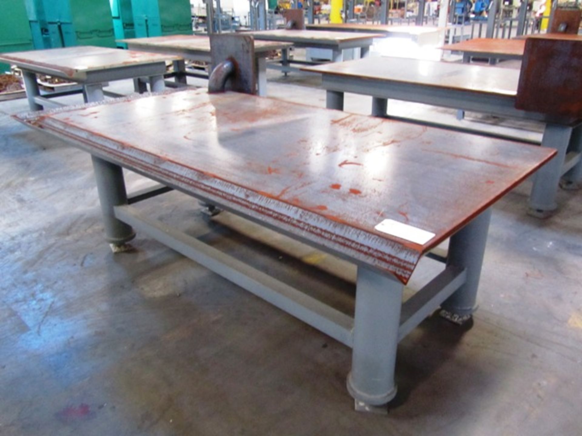 4' x 8' x 1'' Steel Table