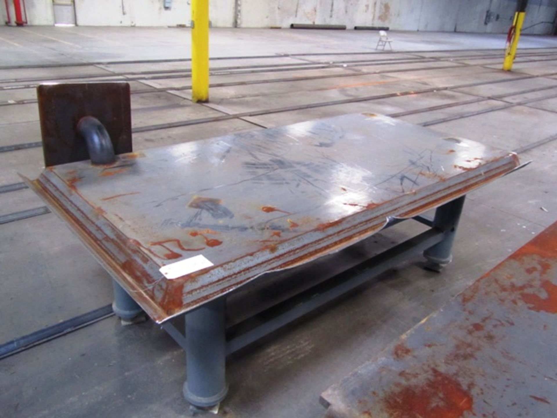 4' x 8' x 3/4'' Steel Table