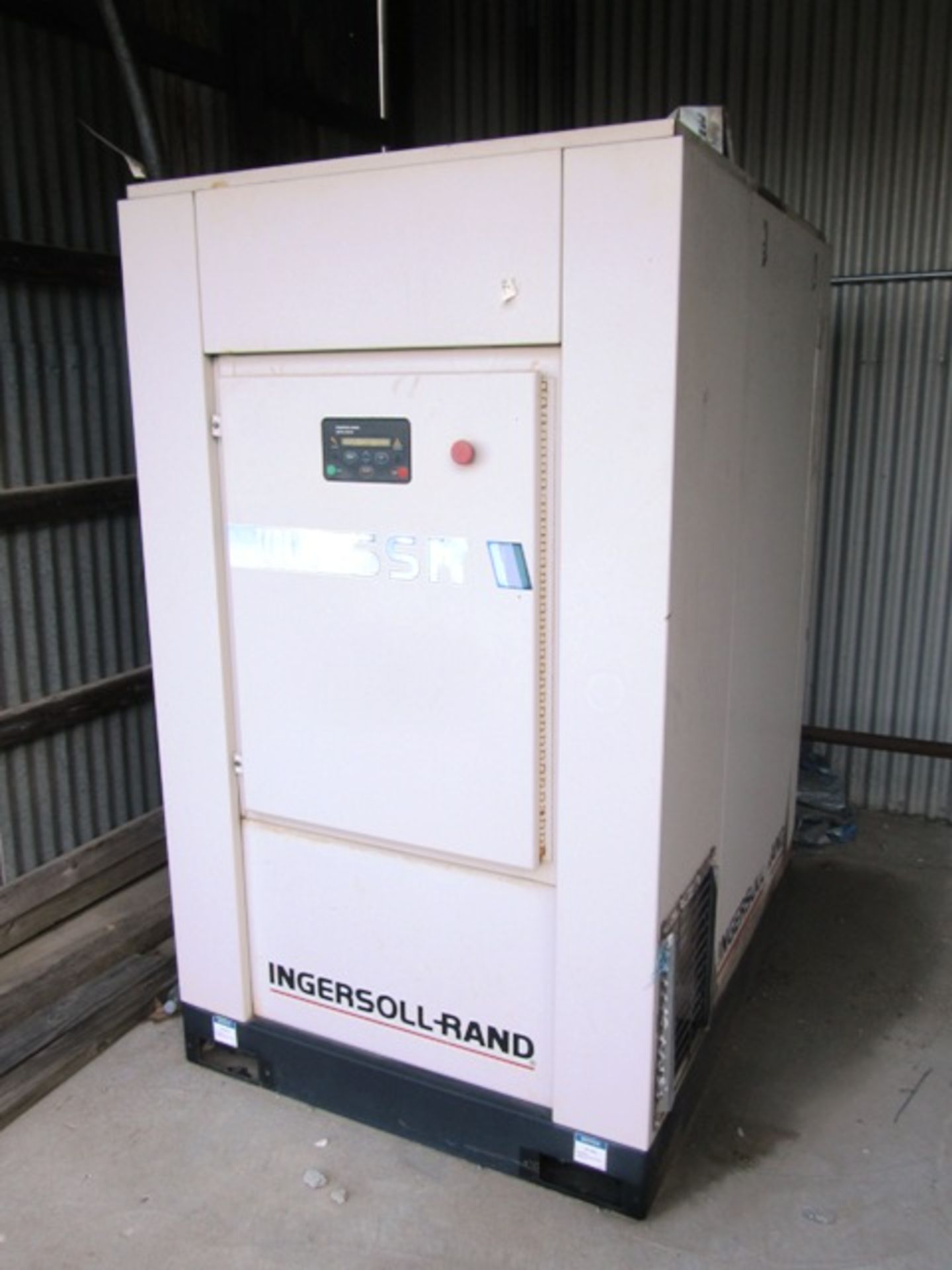 Ingersoll Rand Model SSR-EP50SE 50 HP Rotary Screw Type Air Compressor with 199 CFM, 125 PSIG, sn: