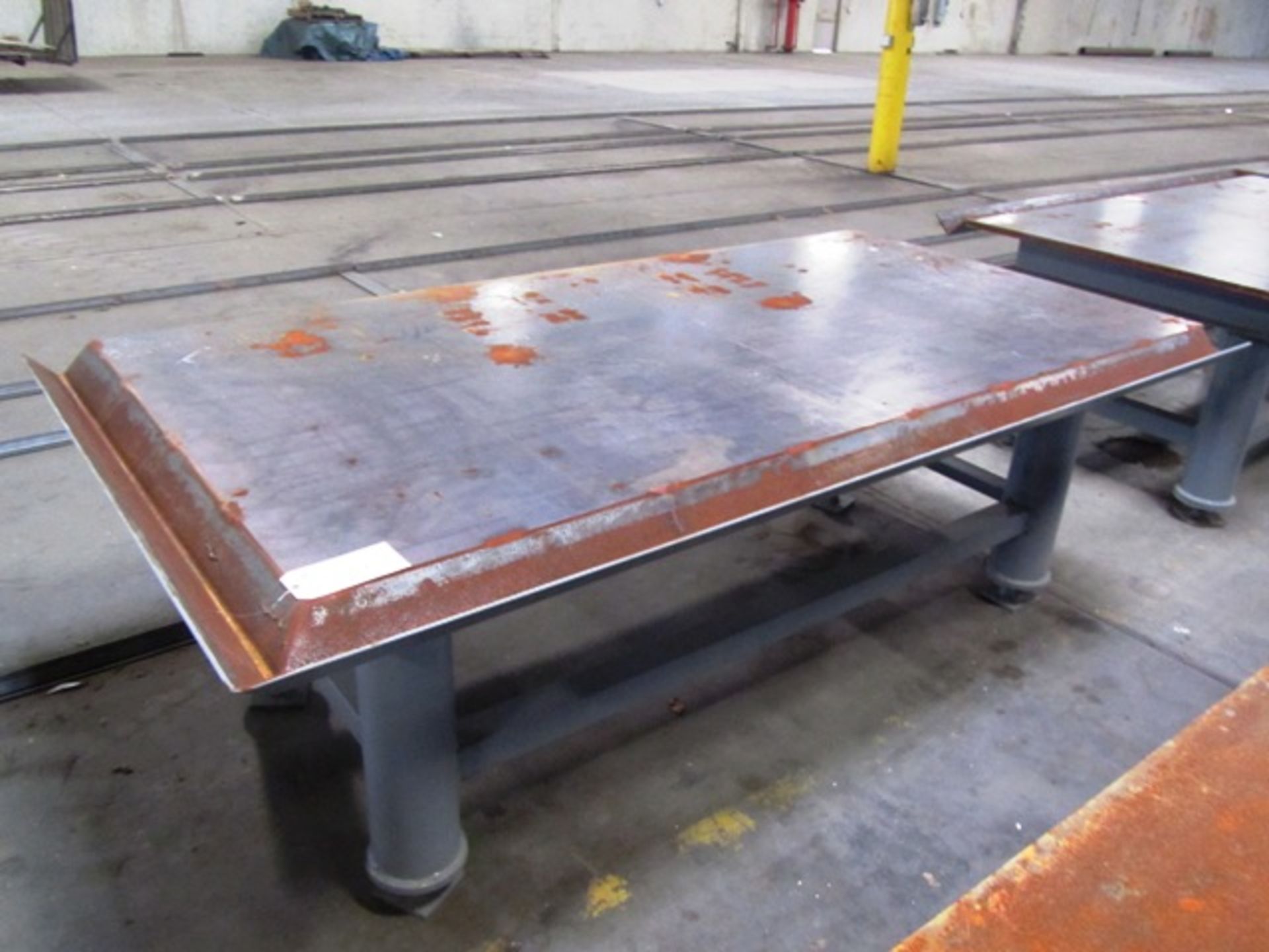 4' x 8' x 1'' Steel Table