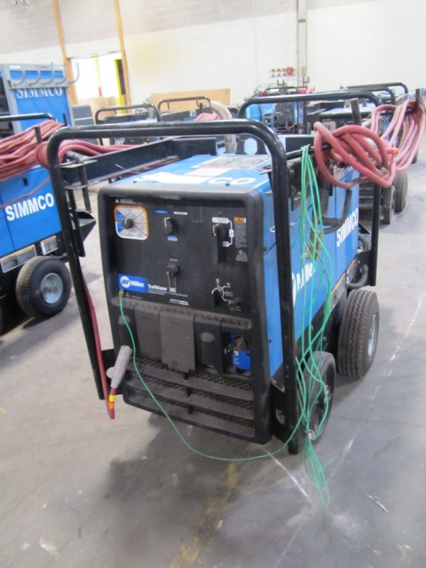 Miller Trailer Blazer 301 CC / CV AC / DC Portable 11,000 Watt Propane Welder Generator, sn: