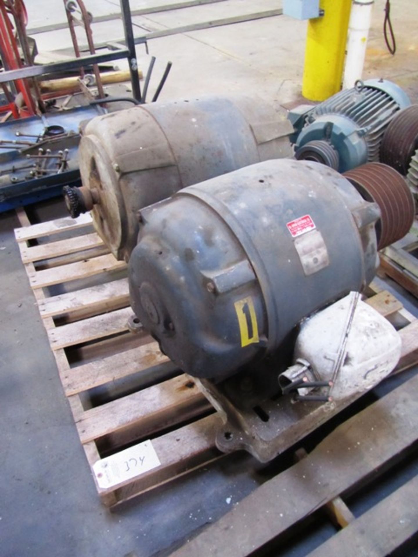 100HP & 75HP Motors (on pallet)