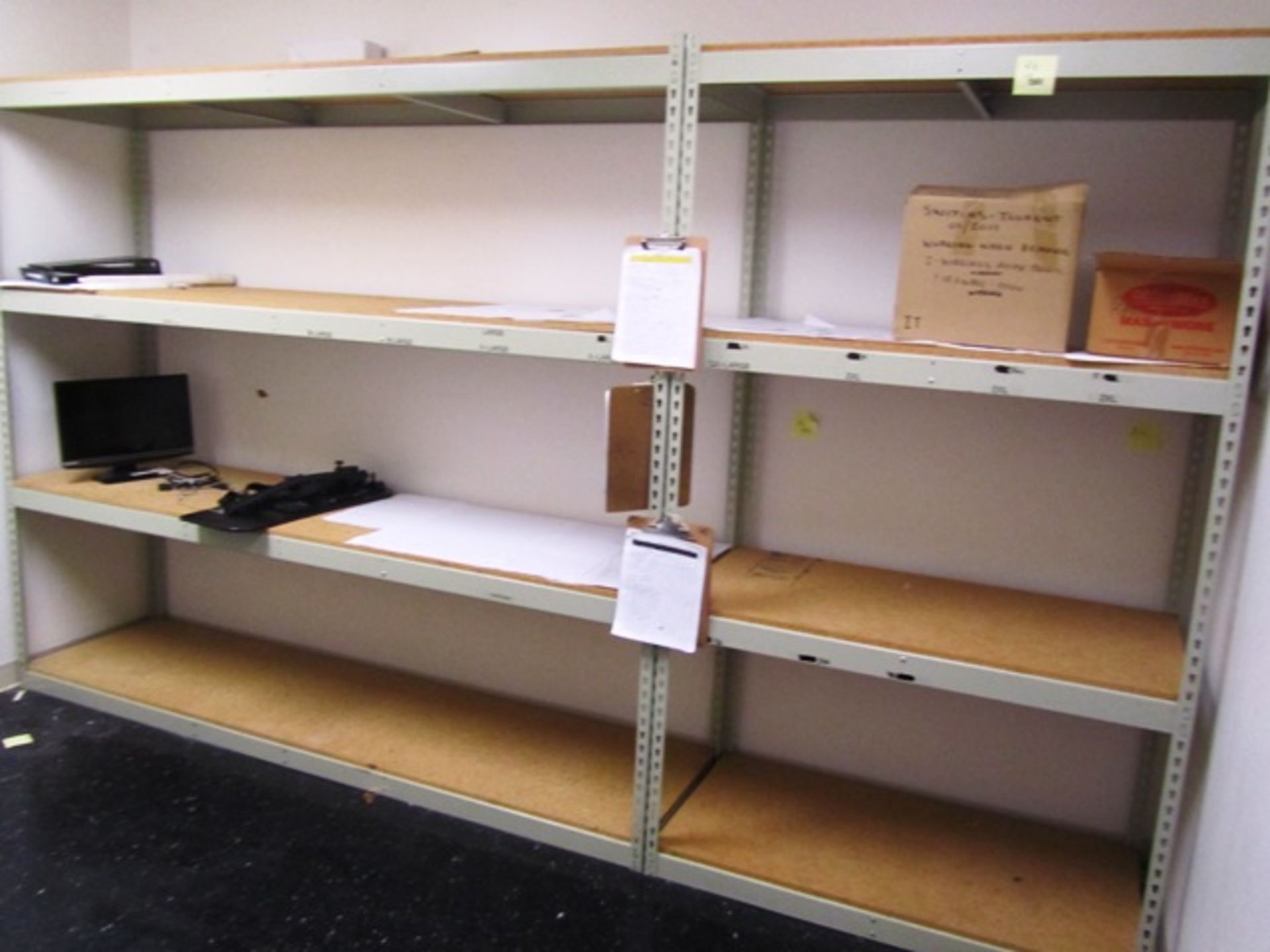 2 Sections Shelving