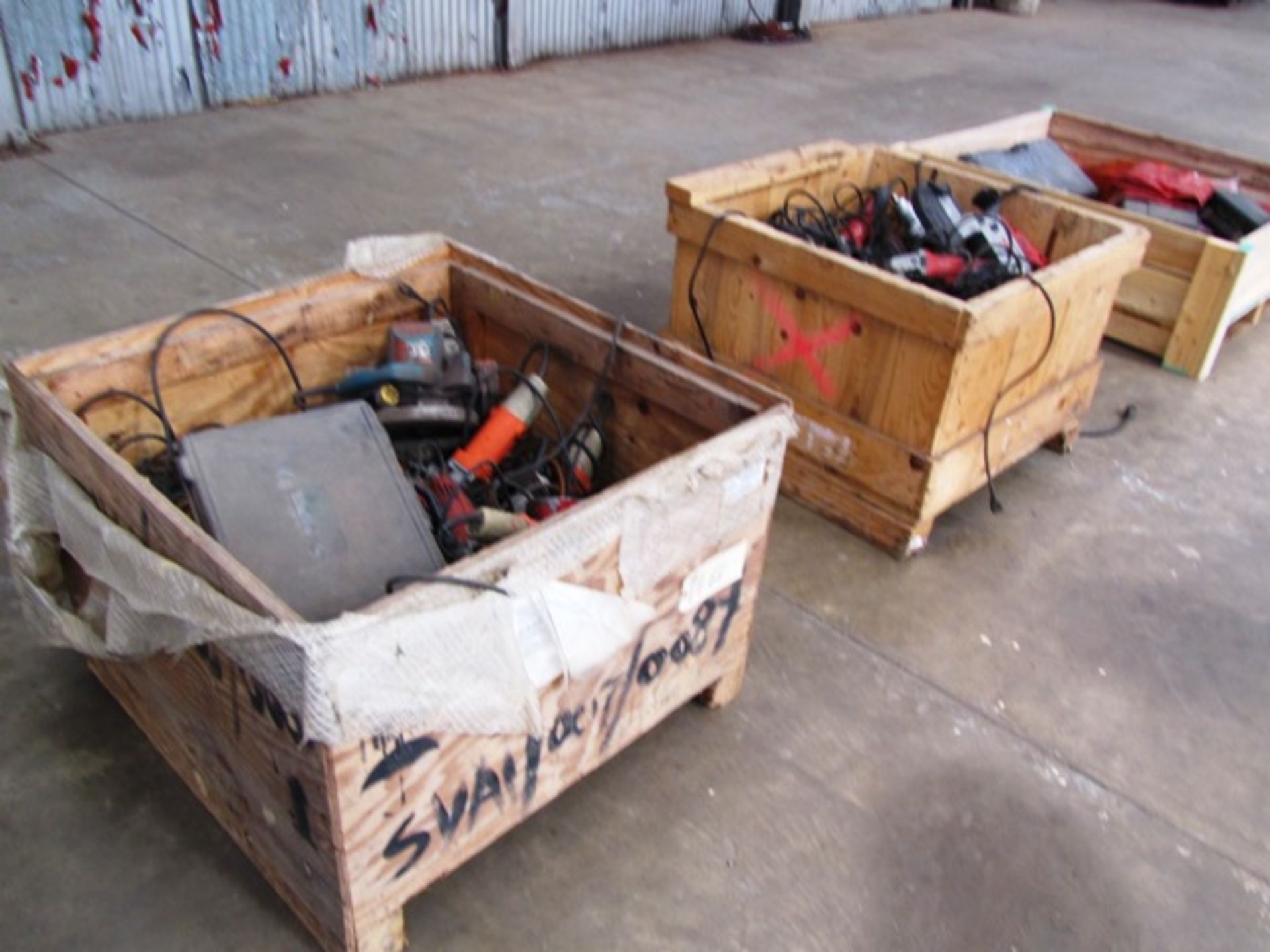 (3) Crates of Misc Hand Tools (need of repair)