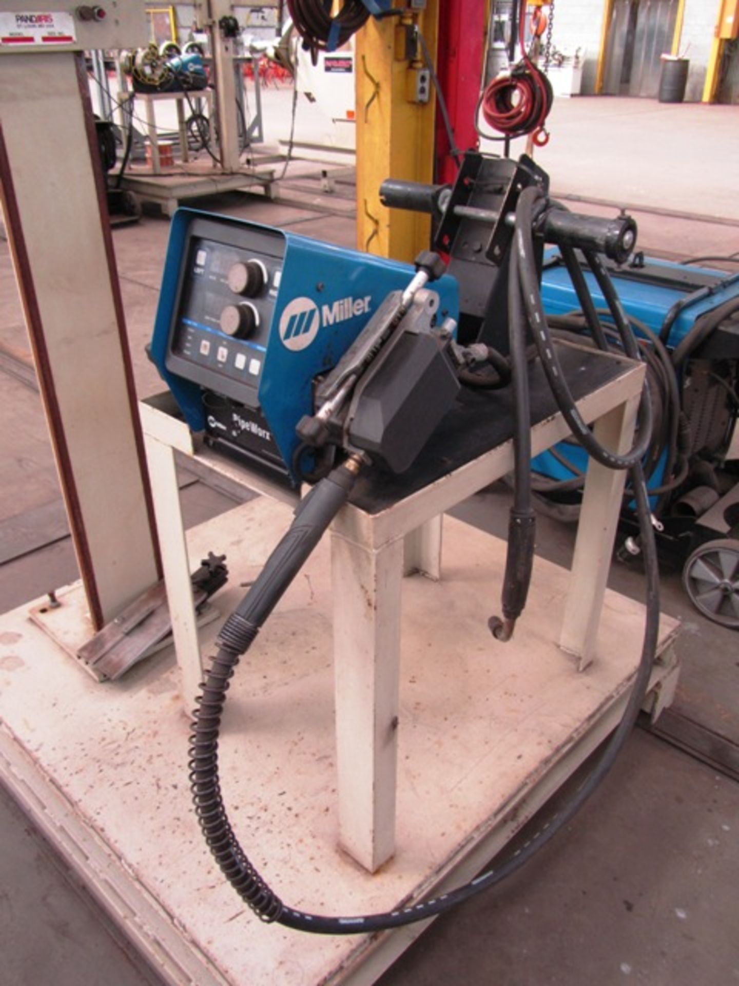 Miller PipeWorx 400 Portable Mig Welder with Miller PipeWorx Dual Wire Feeder, sn:MD130014G - Image 2 of 2