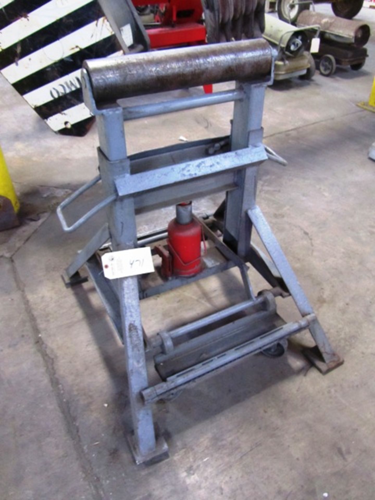 Portable Hydraulic Jack Roller Bar Stand
