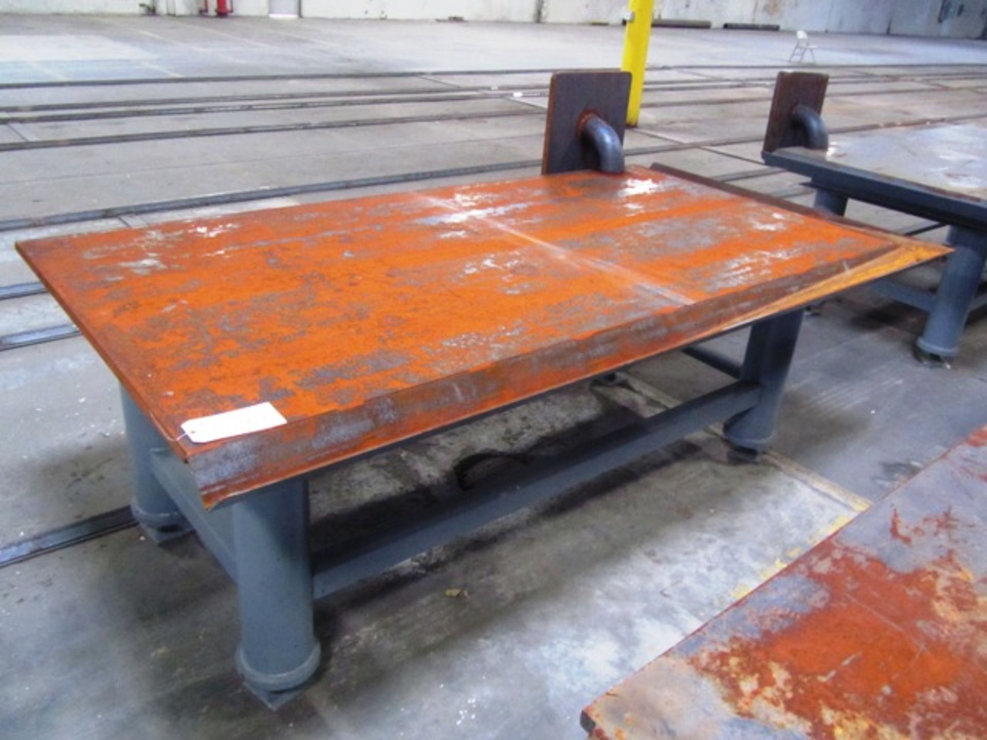 4' x 8' x 3/4'' Steel Table