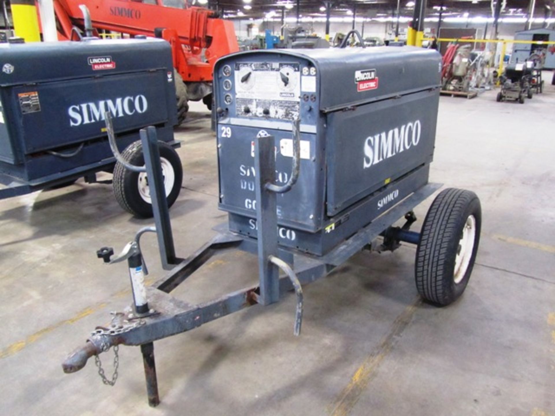 Lincoln Shield Arc SA 250 Arc Diesel Trailer Mounted Welder, sn:1142160