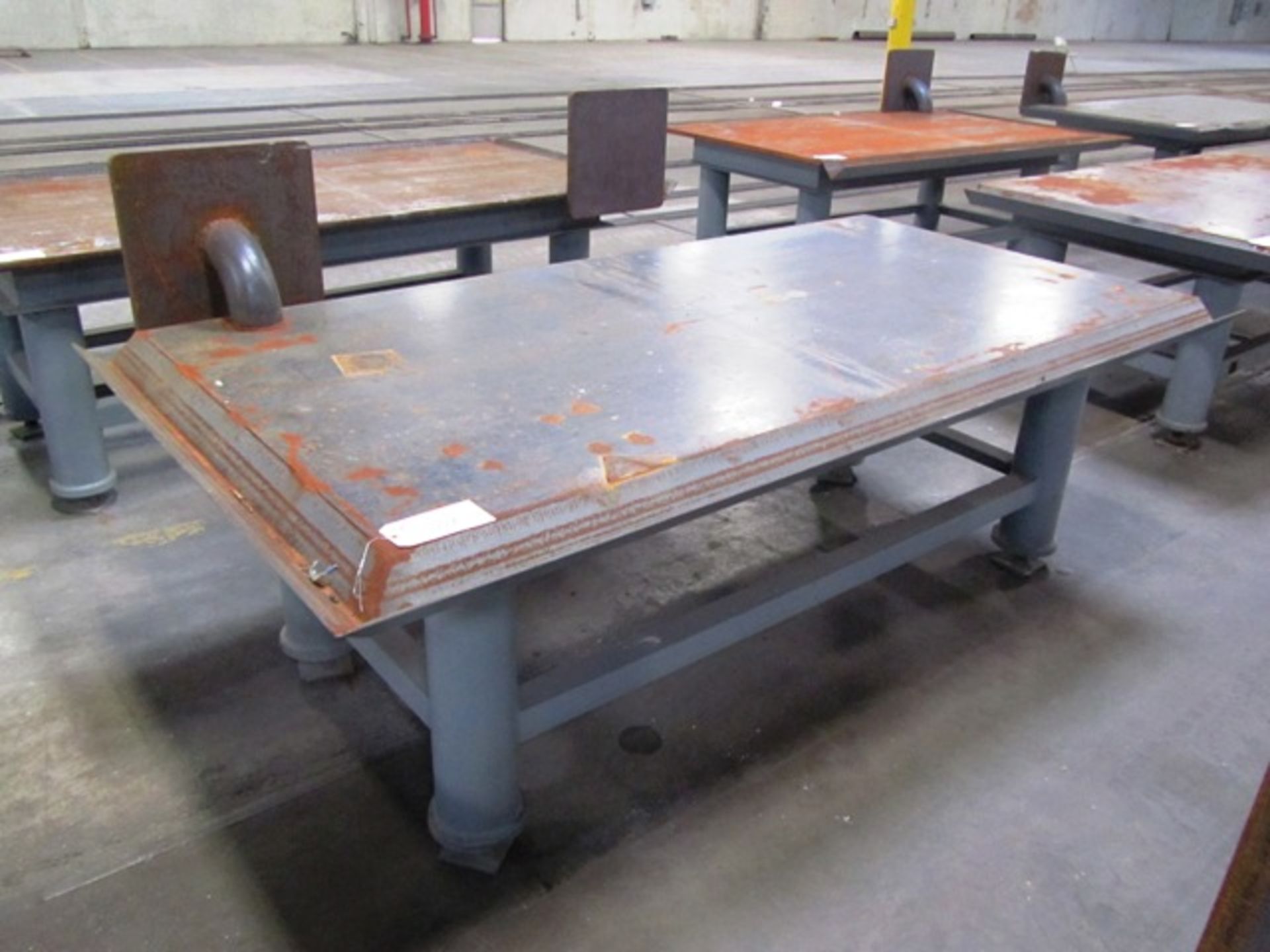 4' x 8' x 1'' Steel Table