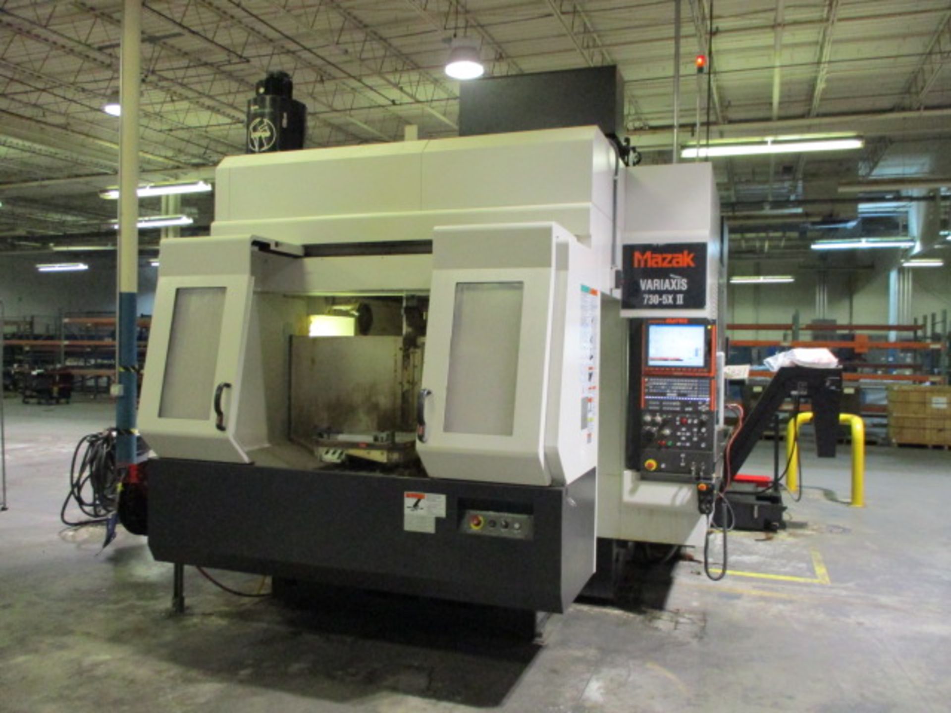 Mazak Variaxis 730-5X II 5-Axis CNC Vertical Machining Center with 20'' 2-Axis Rotary Trunnion, - Image 4 of 8