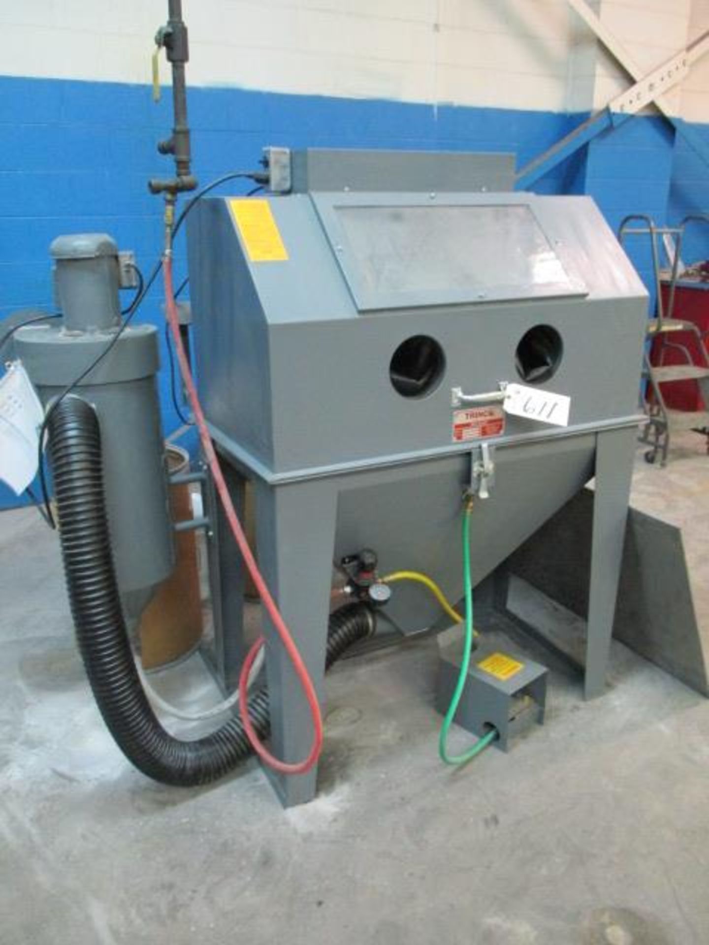 Trinco Model 42X24SL7 Sand Blaster, sn:77269-17