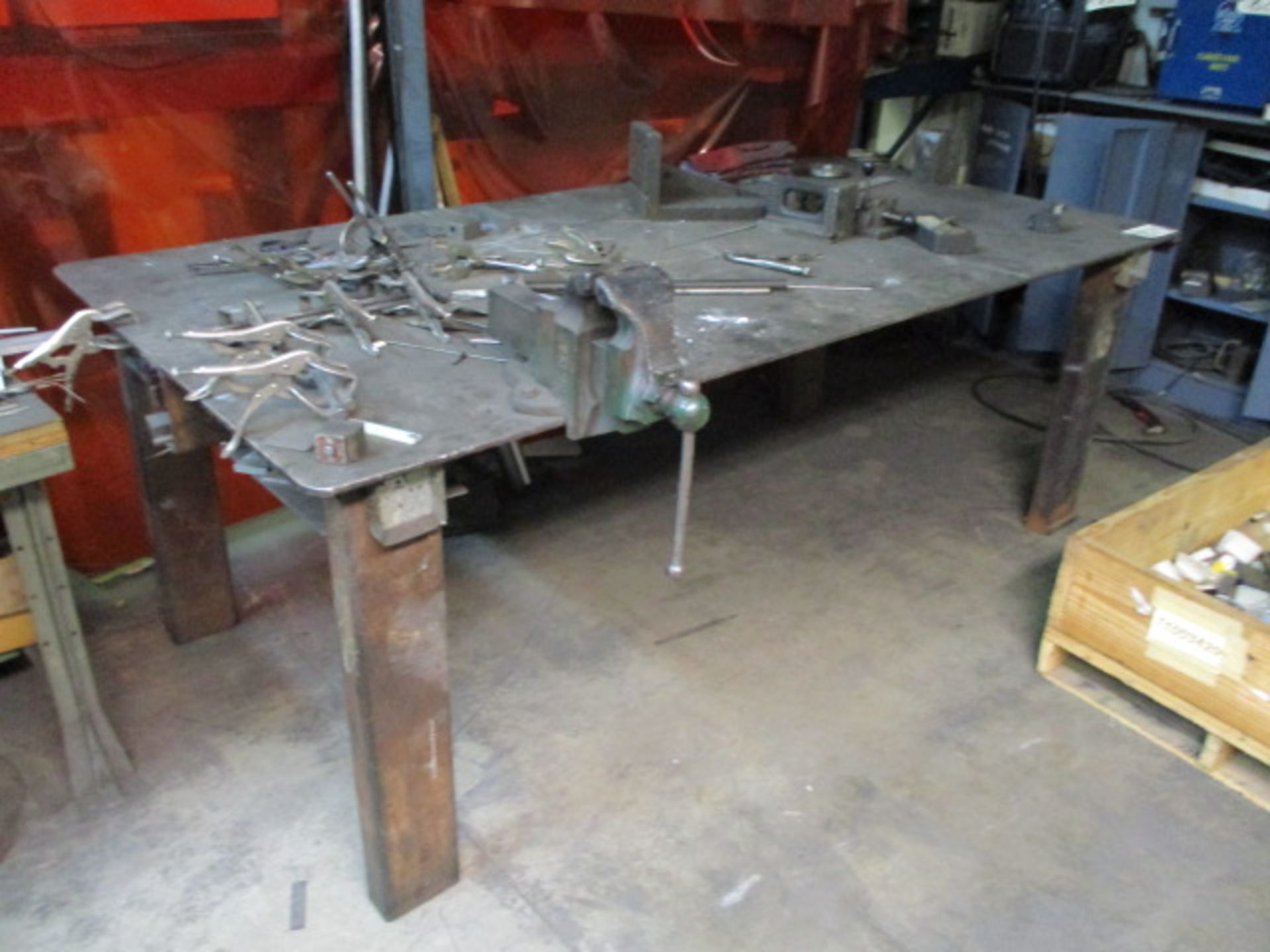 Welding Table with Vise