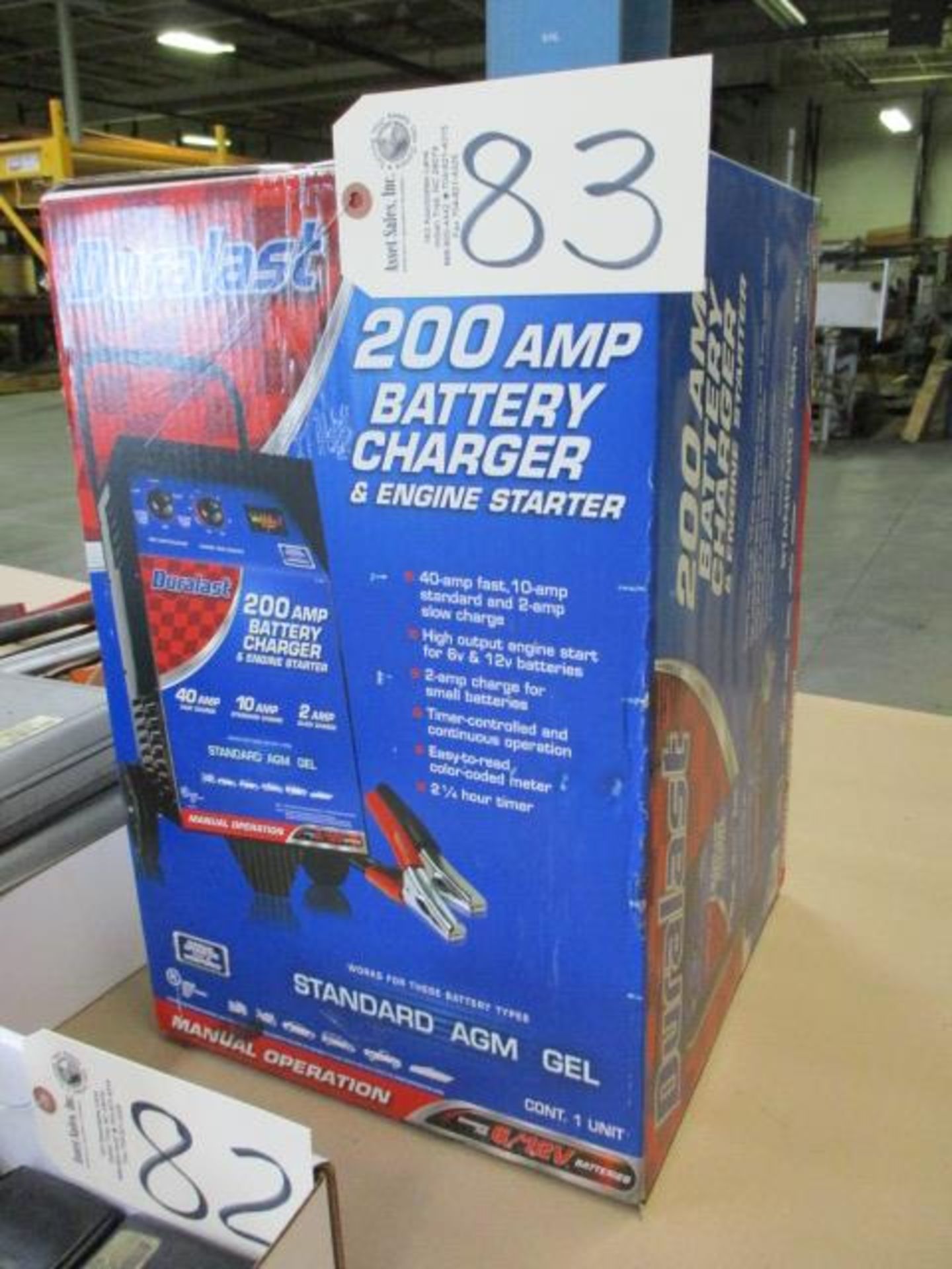 Duralast 200 Amp Battery Charger (new)