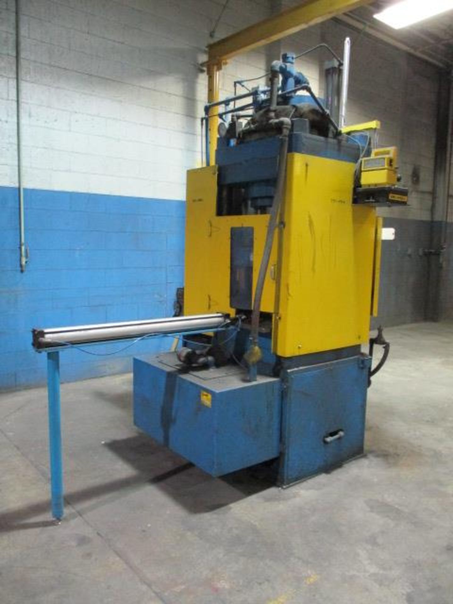 Mohr/Modern Hydraulic Corp 400 Ton Compaction Press with Feed Table, Tooling - Image 6 of 7