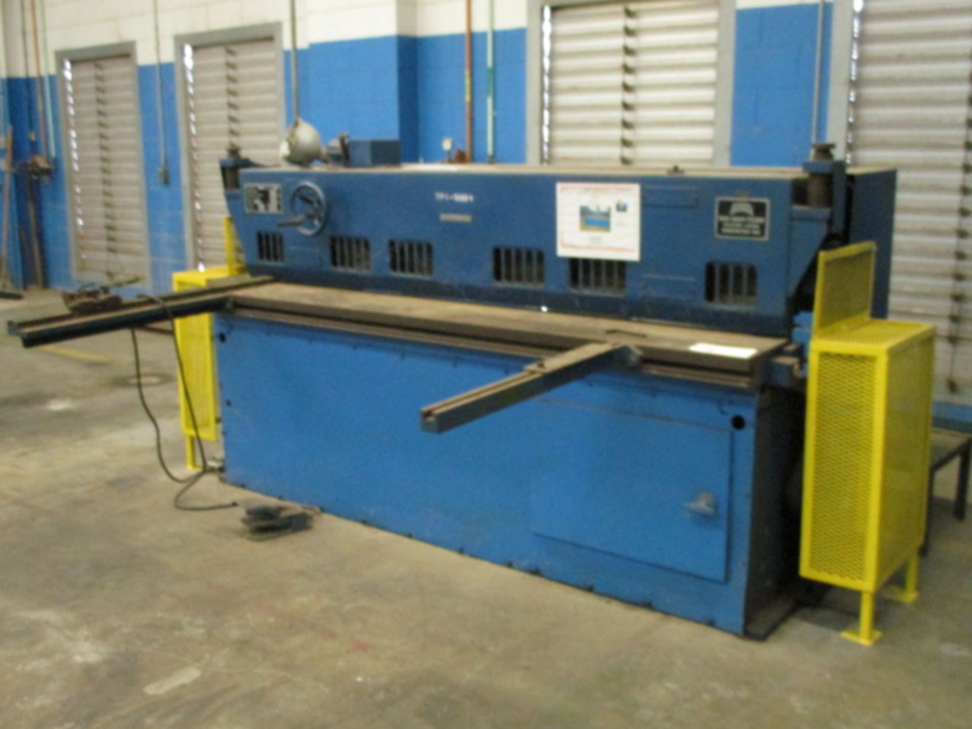 Fischer 80'' x 5/64'' Mechanical Power Shear with 10'' Throat Depth, 60 SPM, sn:600268 - Image 3 of 7