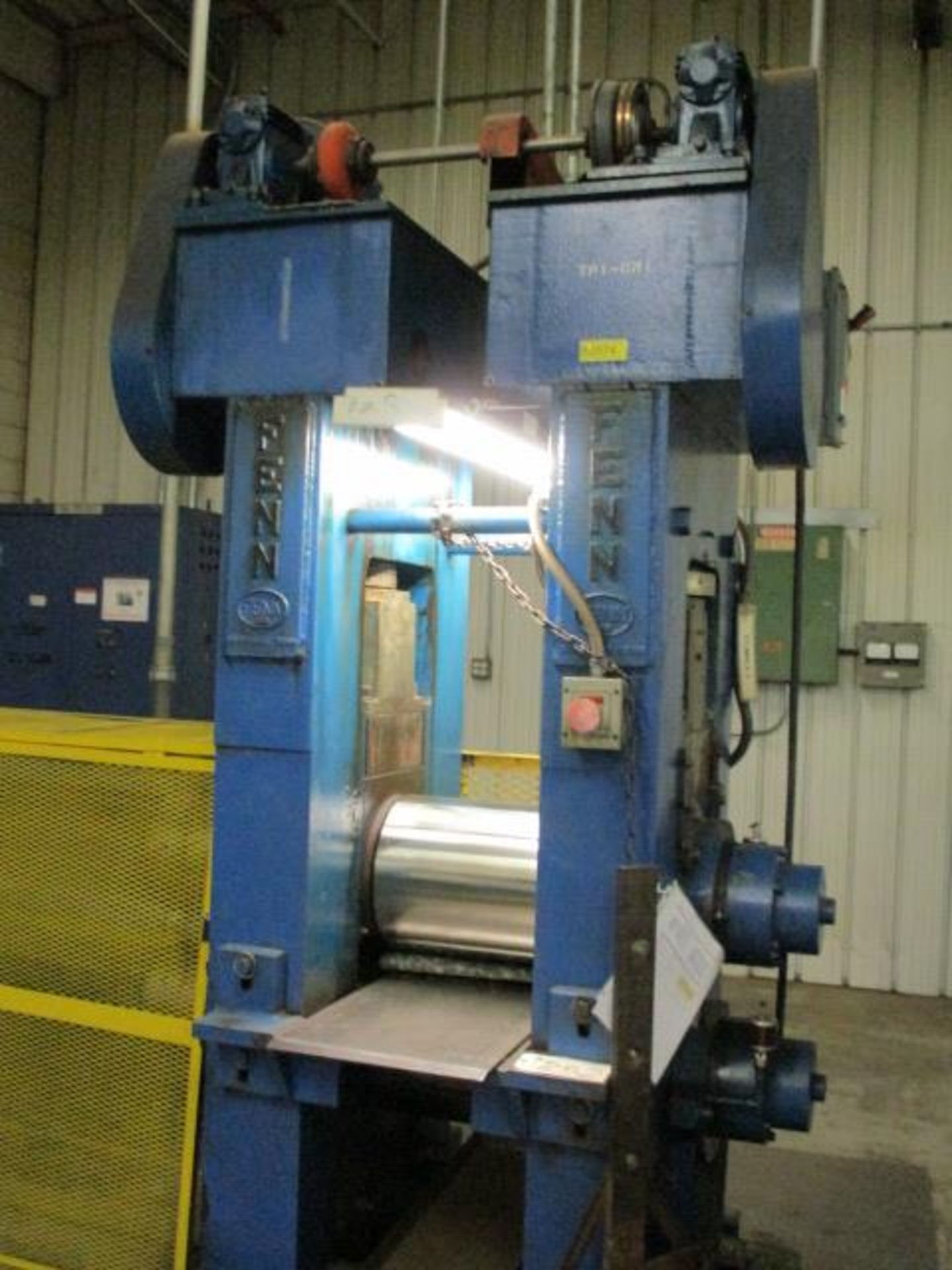 Fenn 2 HI Rolling Mill with 16'' Wide x 12'' Diameter Rolls, 150HP, sn:53 - Image 3 of 8