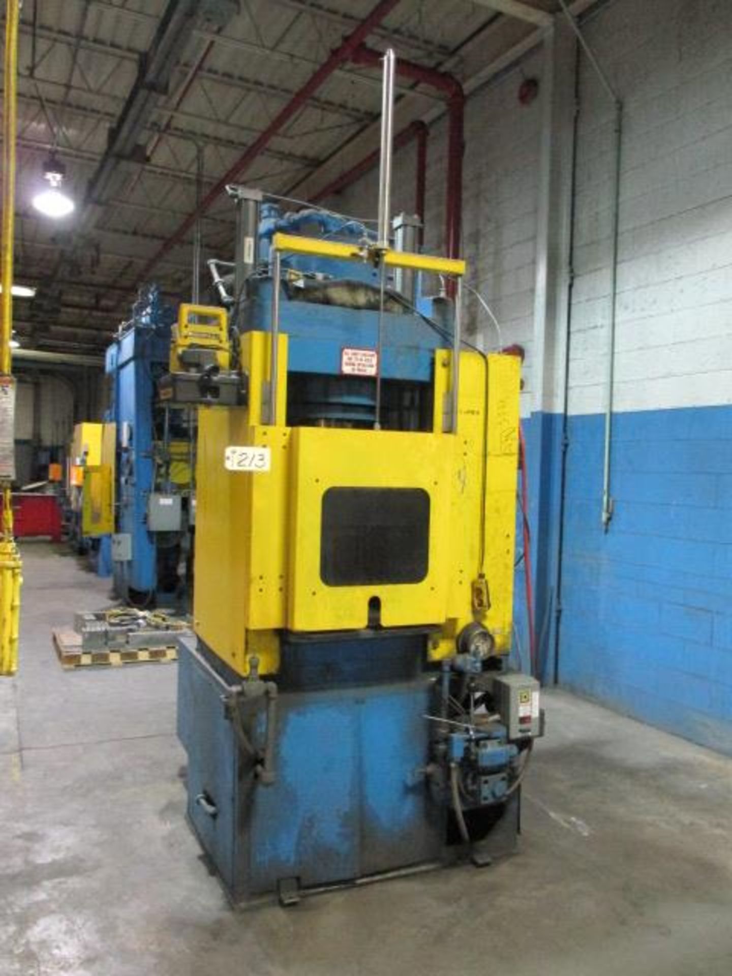 Mohr/Modern Hydraulic Corp 400 Ton Compaction Press with Feed Table, Tooling