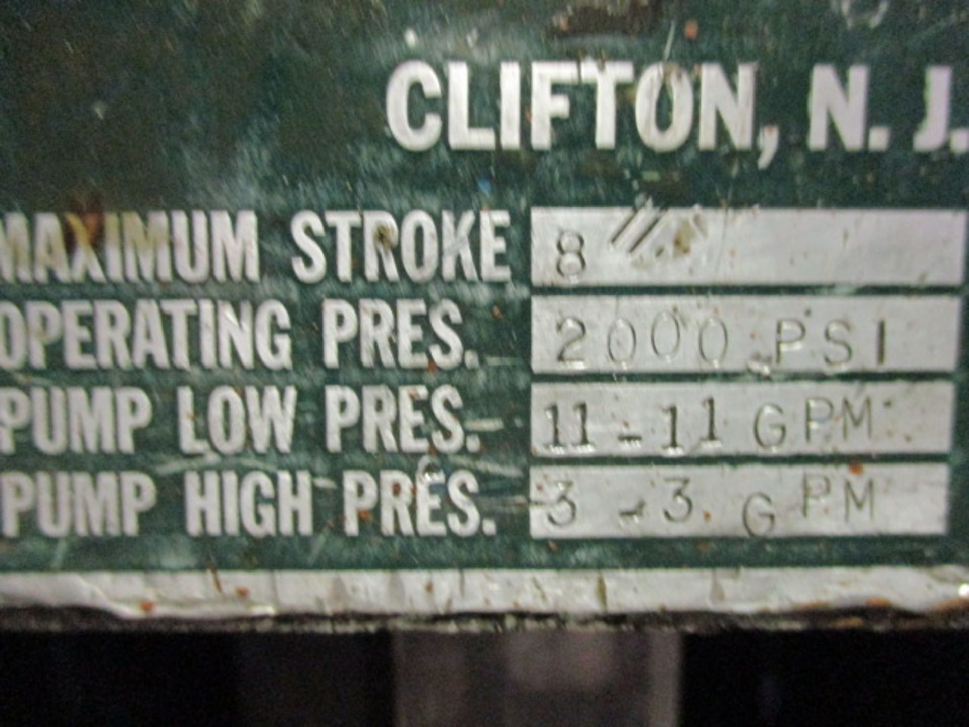 Mohr/Modern Hydraulic Corp Model IR 50 Ton Compaction Press - Image 7 of 8