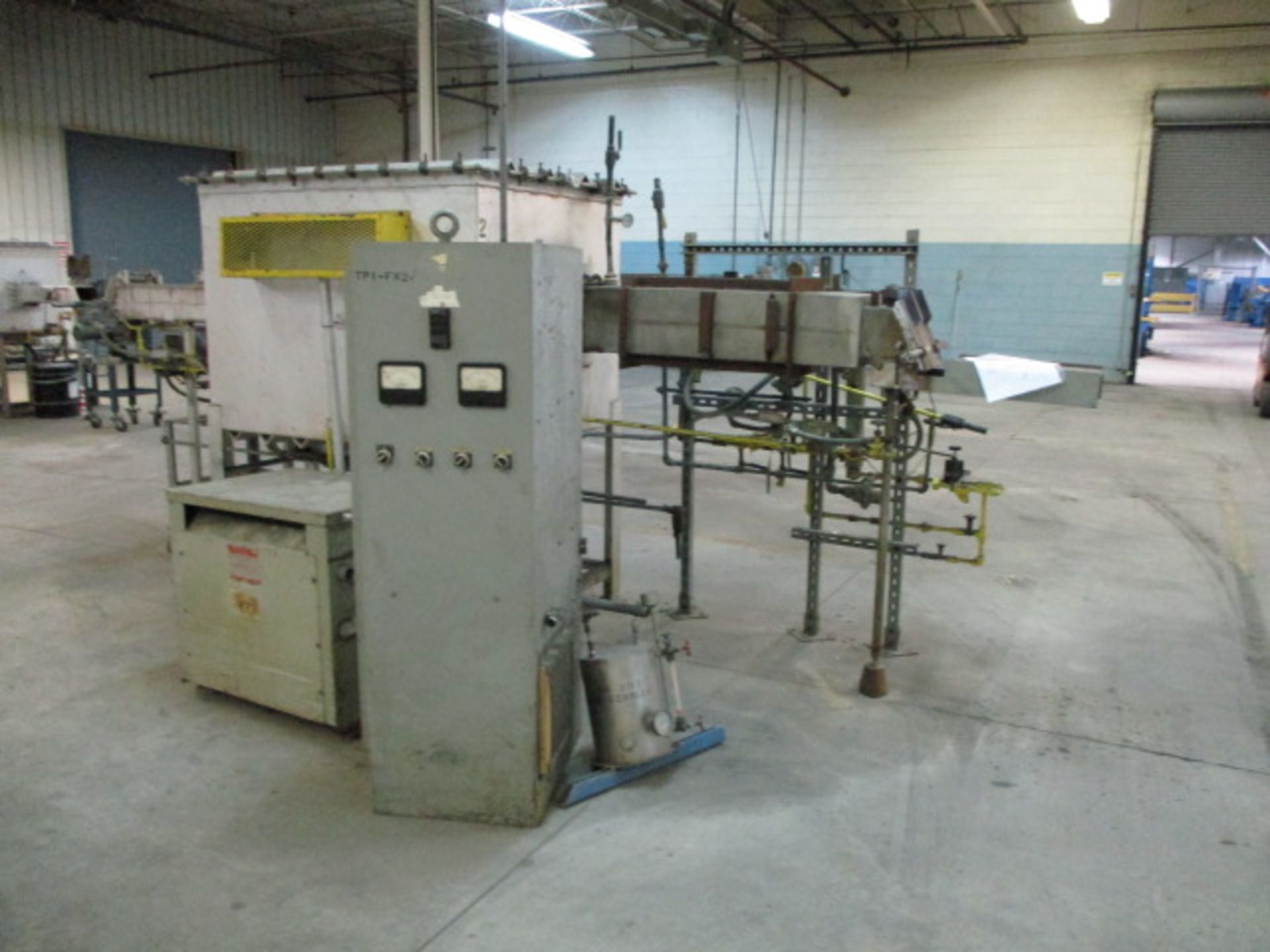 Electric Pusher Furnace with Molybdenum Heating Element, 8" W x 5" H Capacity x Approx 48" Long - Image 6 of 7