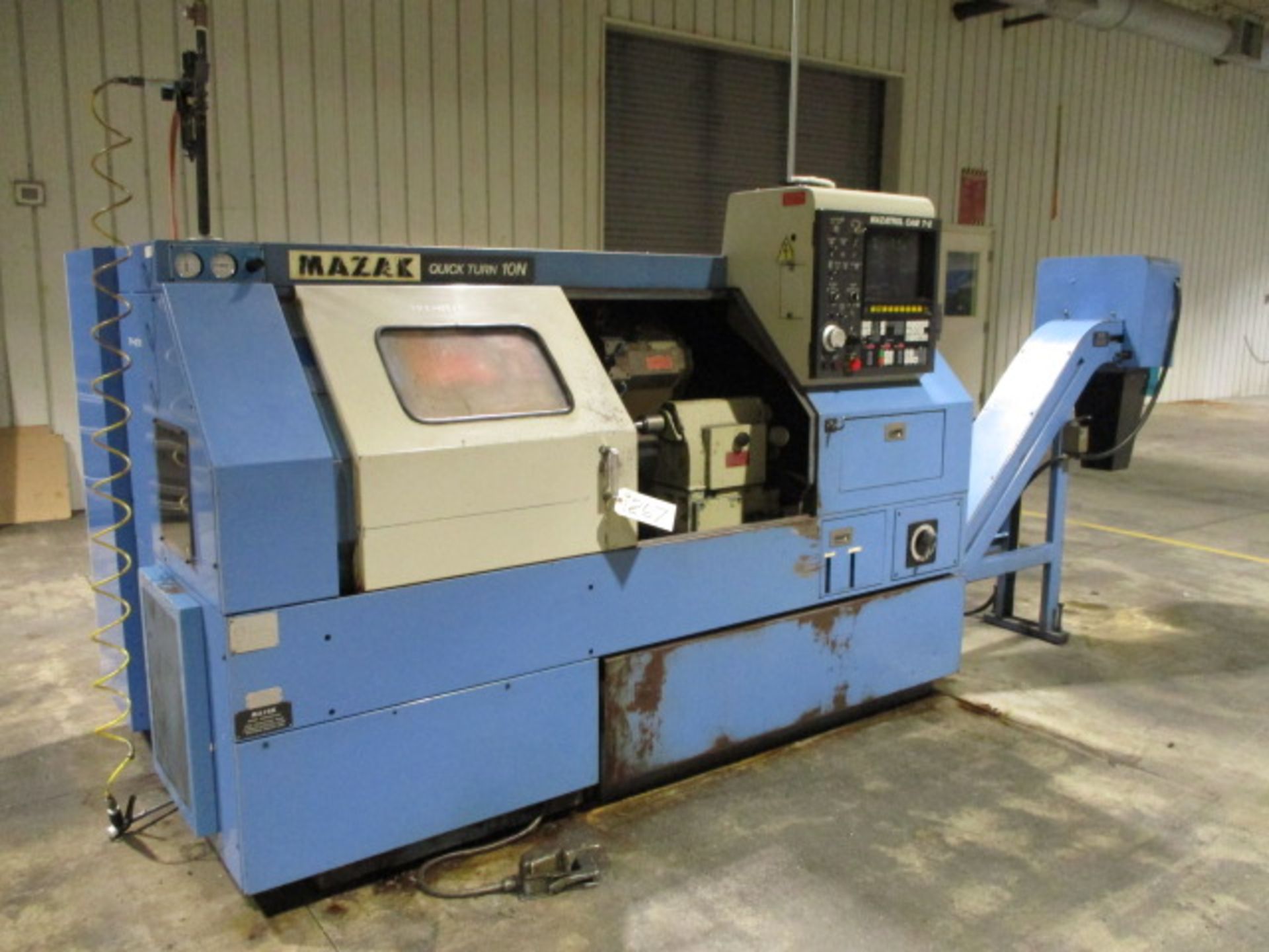 Mazak QT10N CNC Turning Center with 8'' 3-Jaw Chuck, Mazak CNC Control, sn:63300 - Image 3 of 7