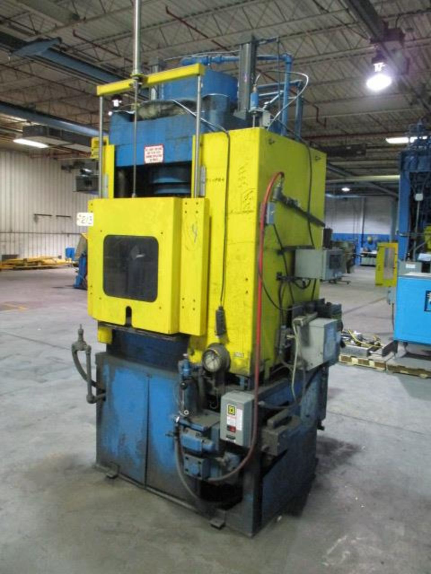 Mohr/Modern Hydraulic Corp 400 Ton Compaction Press with Feed Table, Tooling - Image 4 of 7