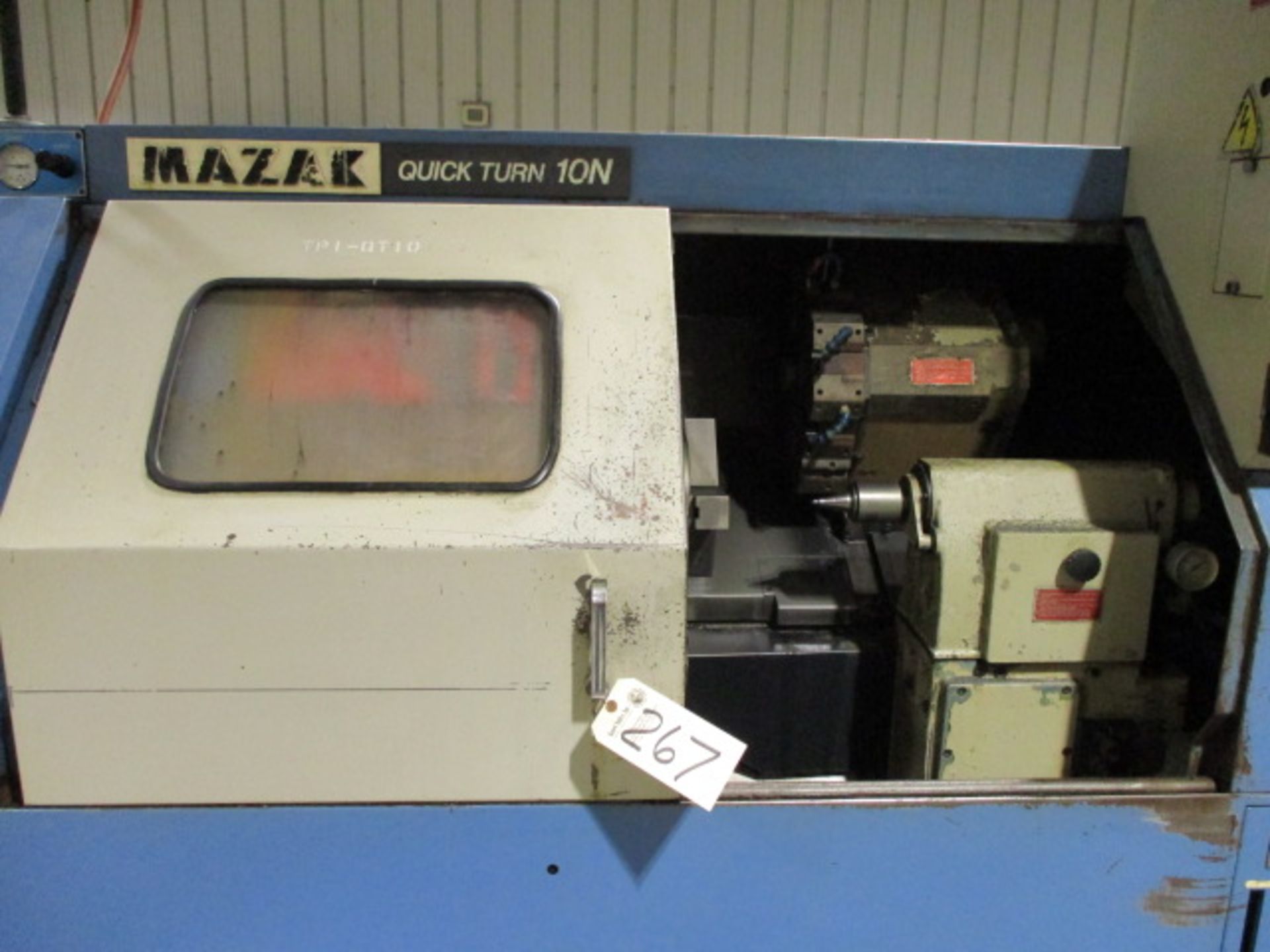 Mazak QT10N CNC Turning Center with 8'' 3-Jaw Chuck, Mazak CNC Control, sn:63300 - Image 2 of 7