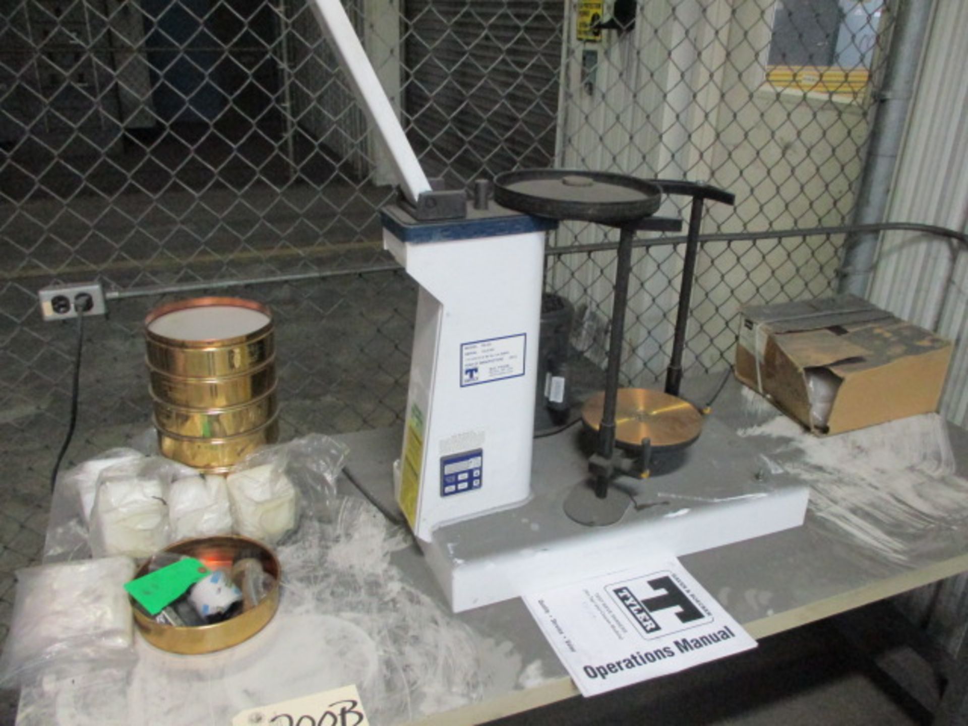 Tyler RX-29 Test Sieve Shaker with Digital Readouts, sn:10-2140